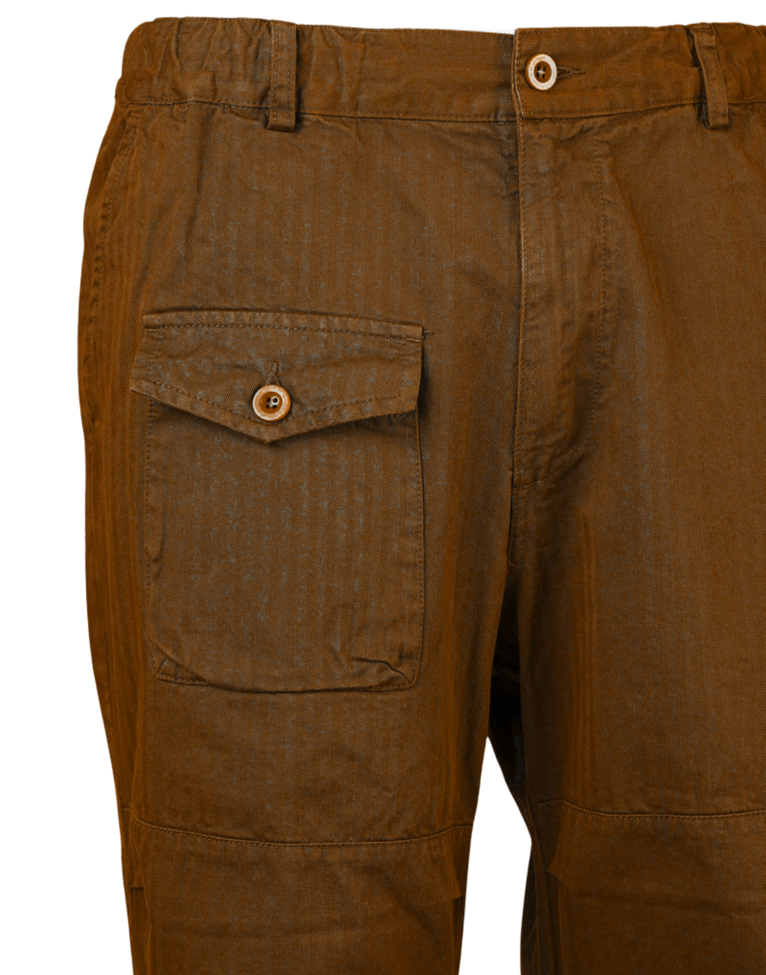 Relaxed Military-Inspired Utility Trousers
