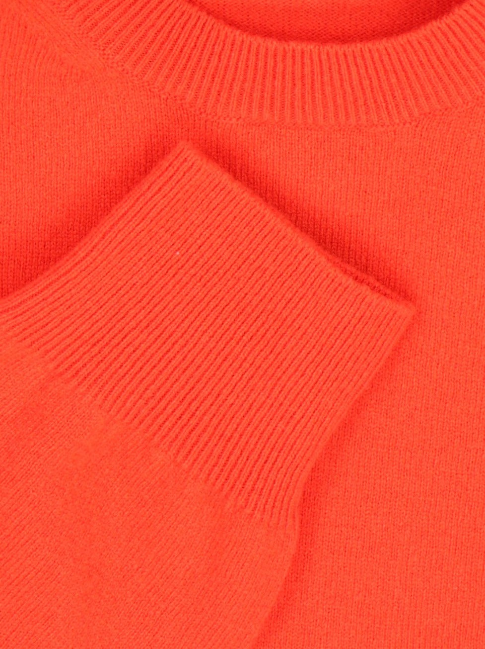 Crewneck Sweater With Straight Hem