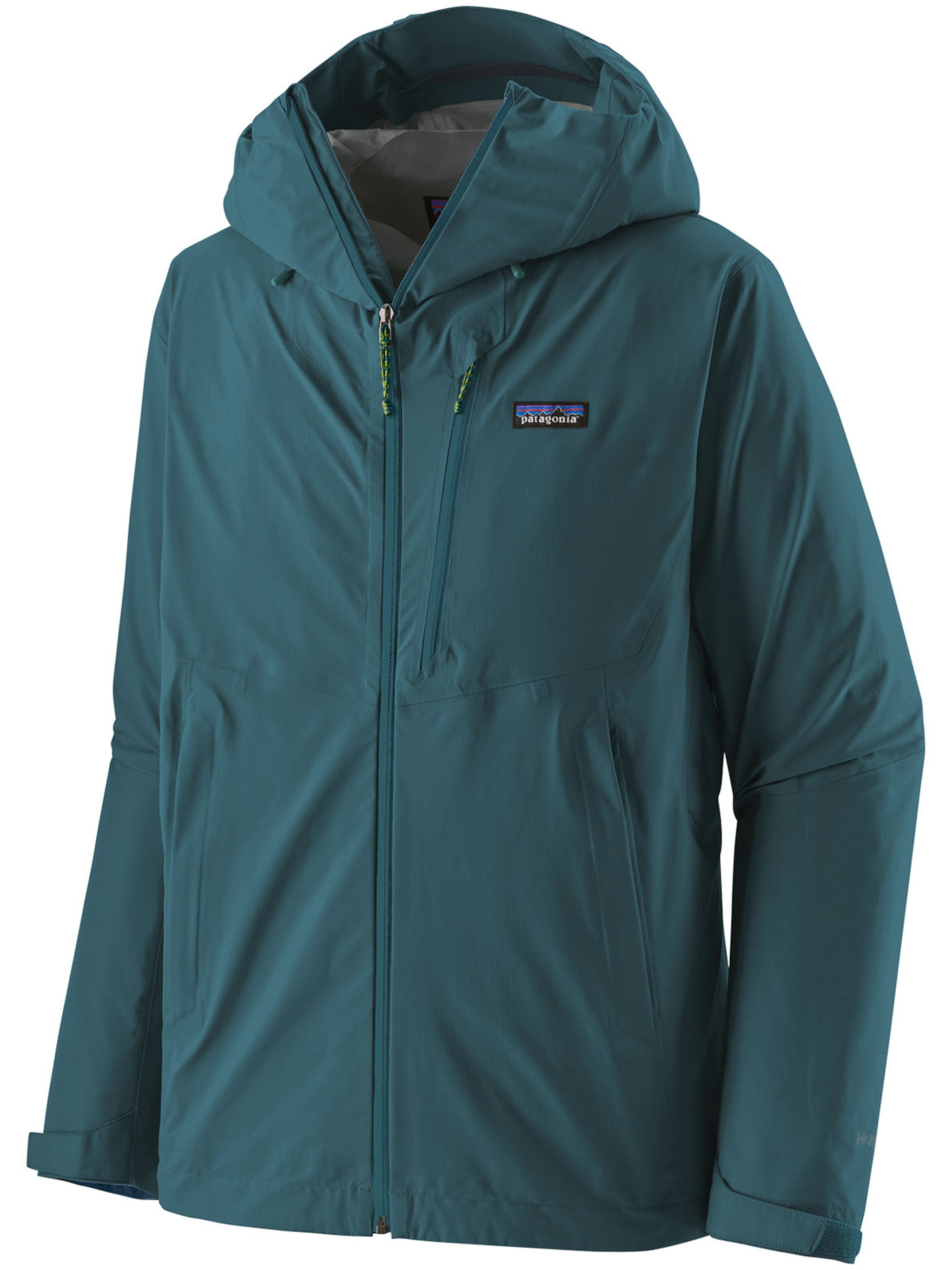 Teal Granite Crest Rain Rain Jacket