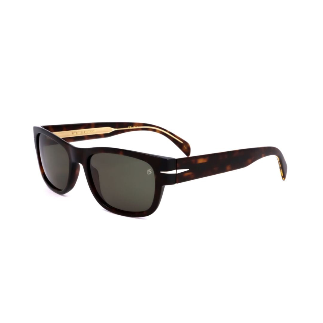 Db 7035/S Tortoiseshell Rectangular Acetate Sunglasses