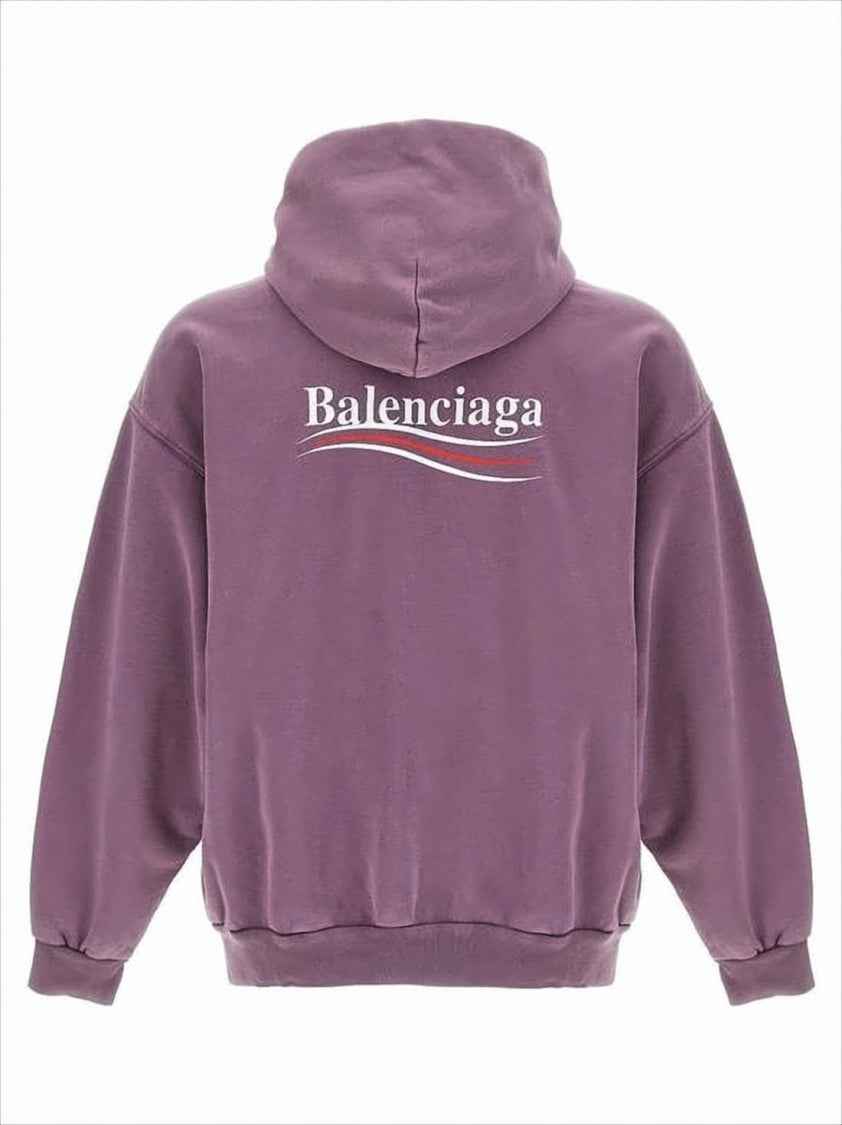 Relaxed Fit Washed Cotton Hoodie
