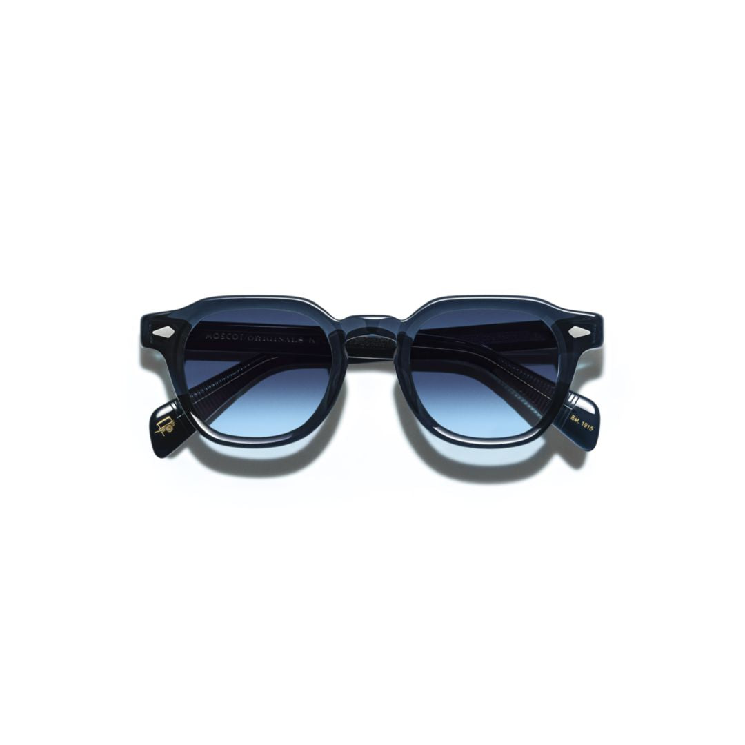 Or-Dol-S Dolt Sun Gradient Blue-Tinted Acetate Sunglasses