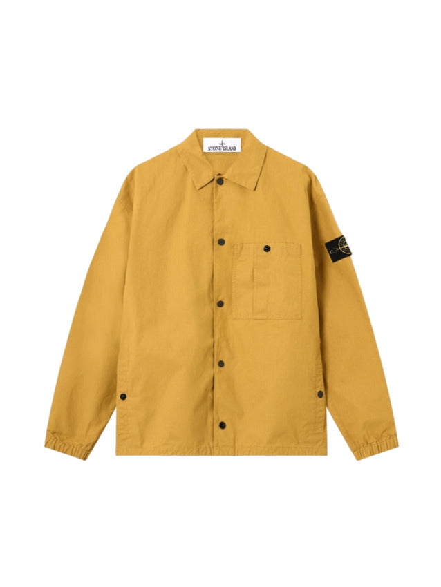 Comfort Fit Overshirt in Double-Coated Cotton Ripstop