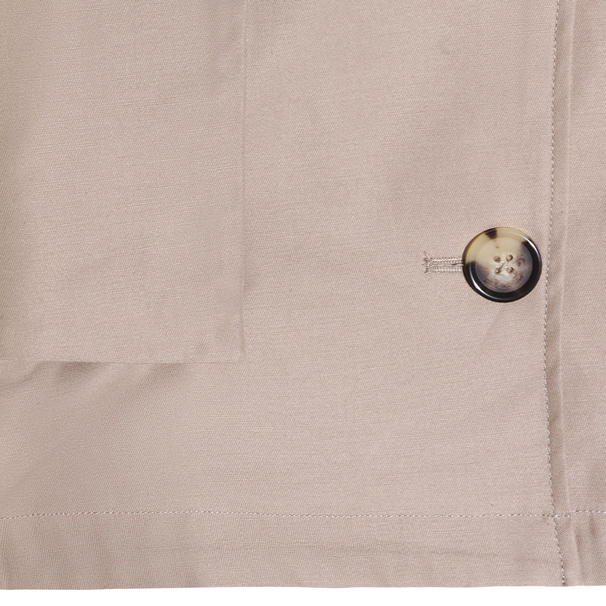 Cropped Jacket With Asymmetrical Closure