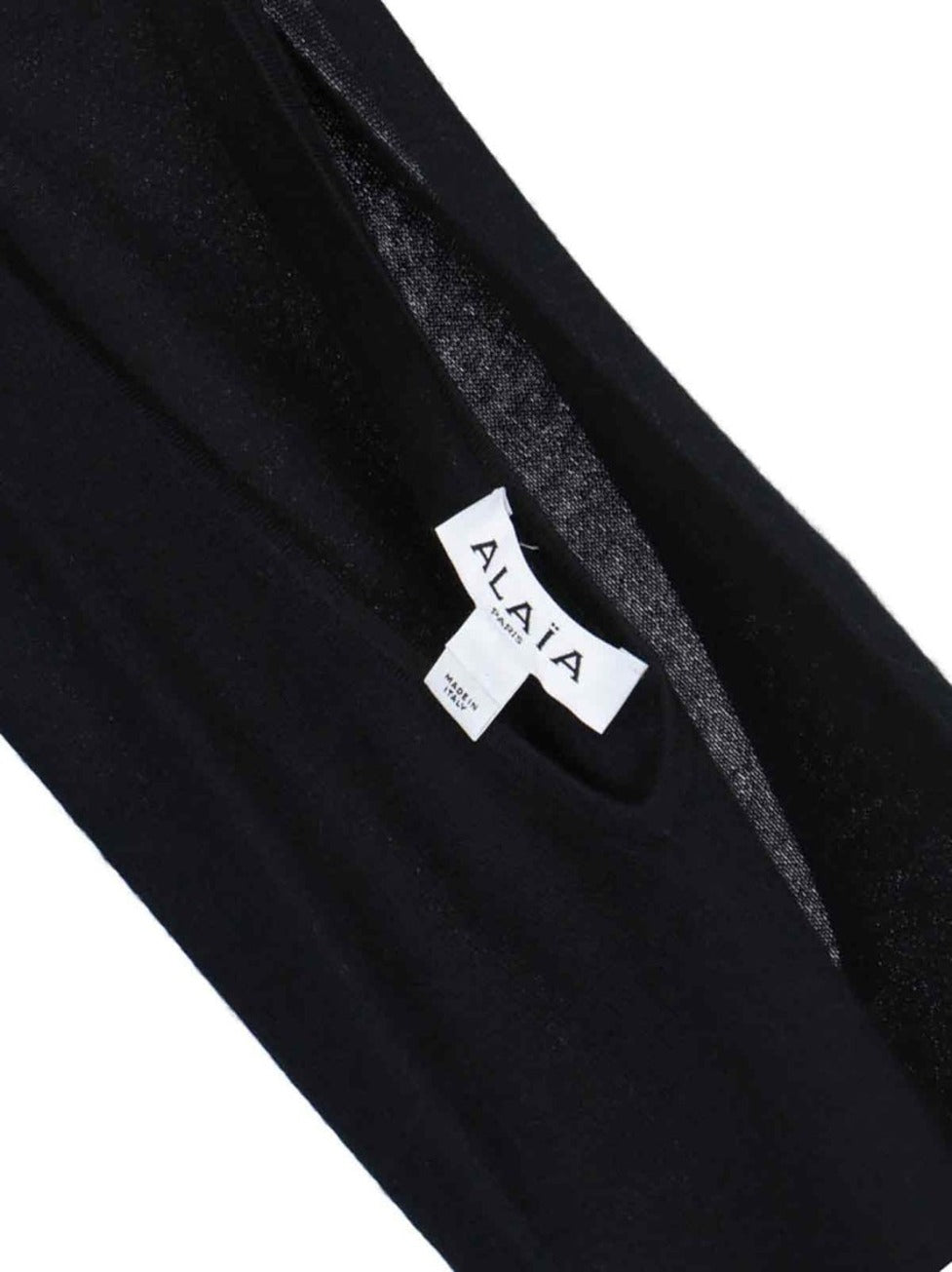 Fitted Cashmere Cover-Up With Round Neckline