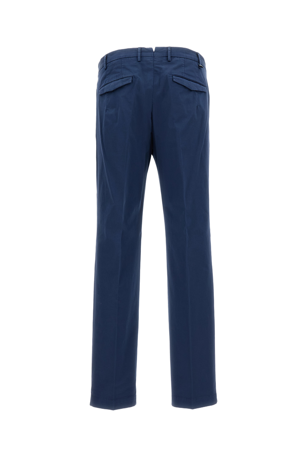 Slim-Fit Stretch Cotton Gabardine Trousers with Tailored Design