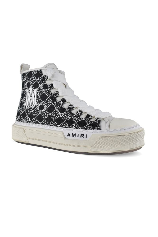 Black Canvas Sneakers Ankle Boots
