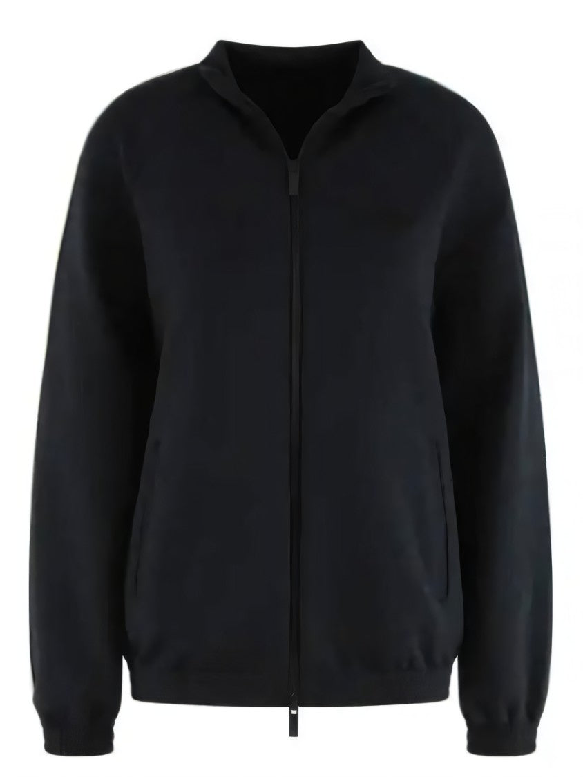 Black Hooded Sweatshirt