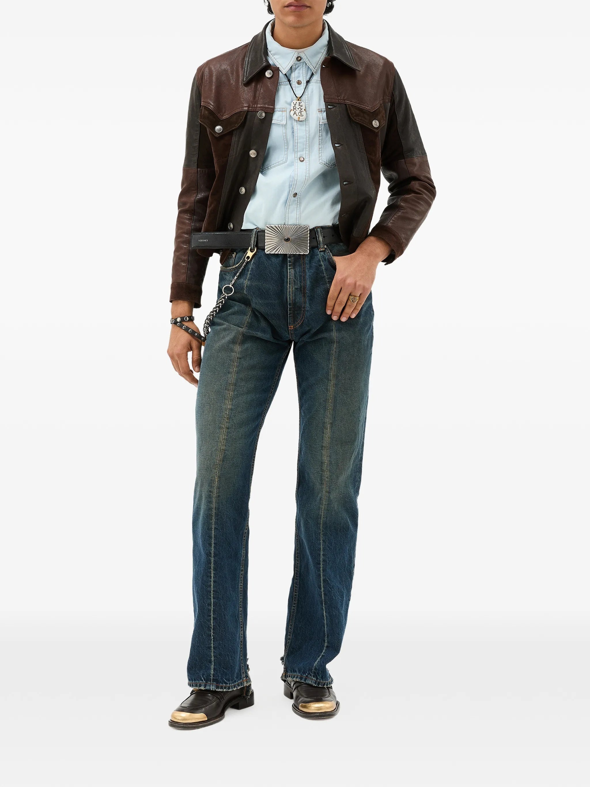 Blue Shibuya Non-Stretch Vintage Denim Jeans