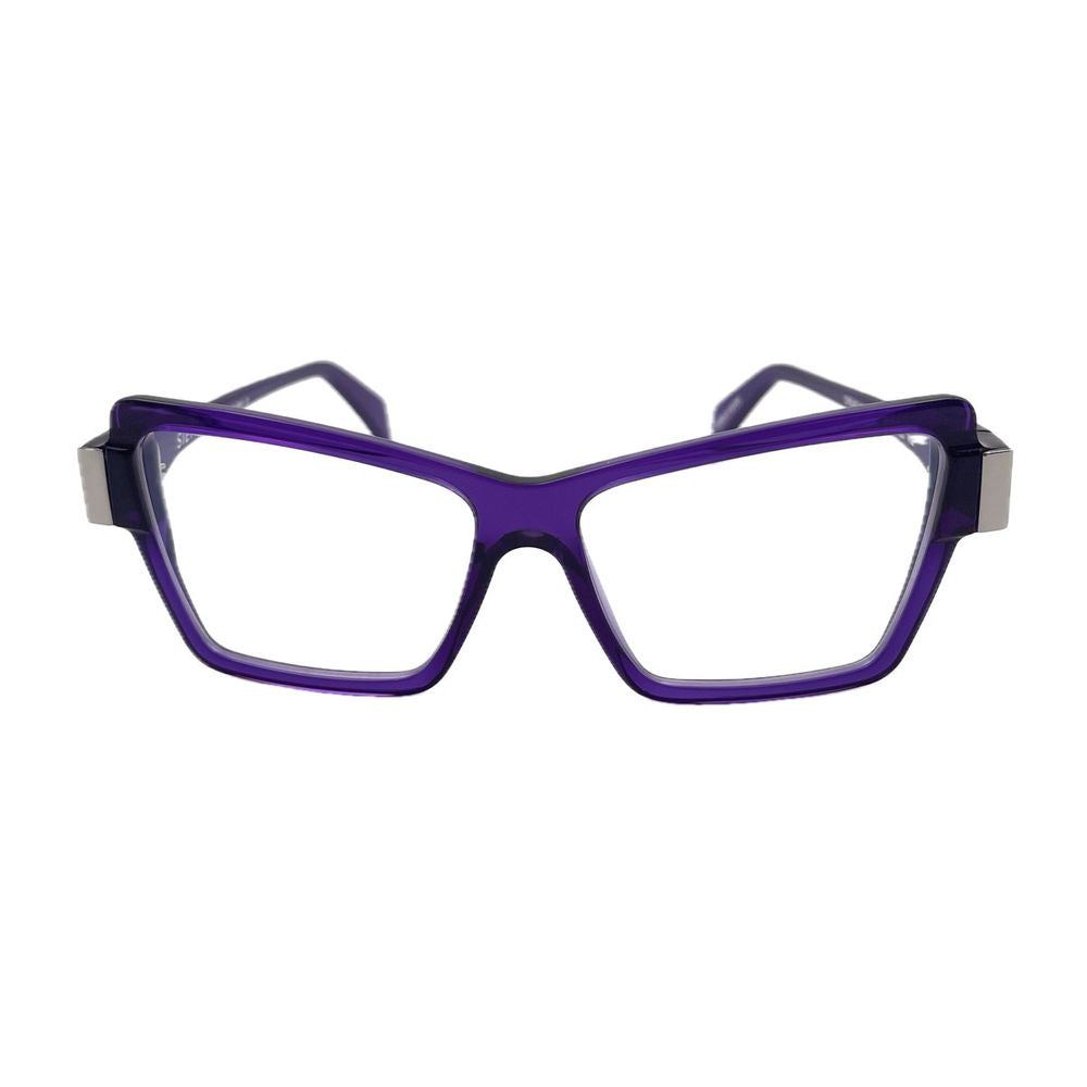 Creature 095 Butterfly-Shape Transparent Purple Acetate Sunglasses