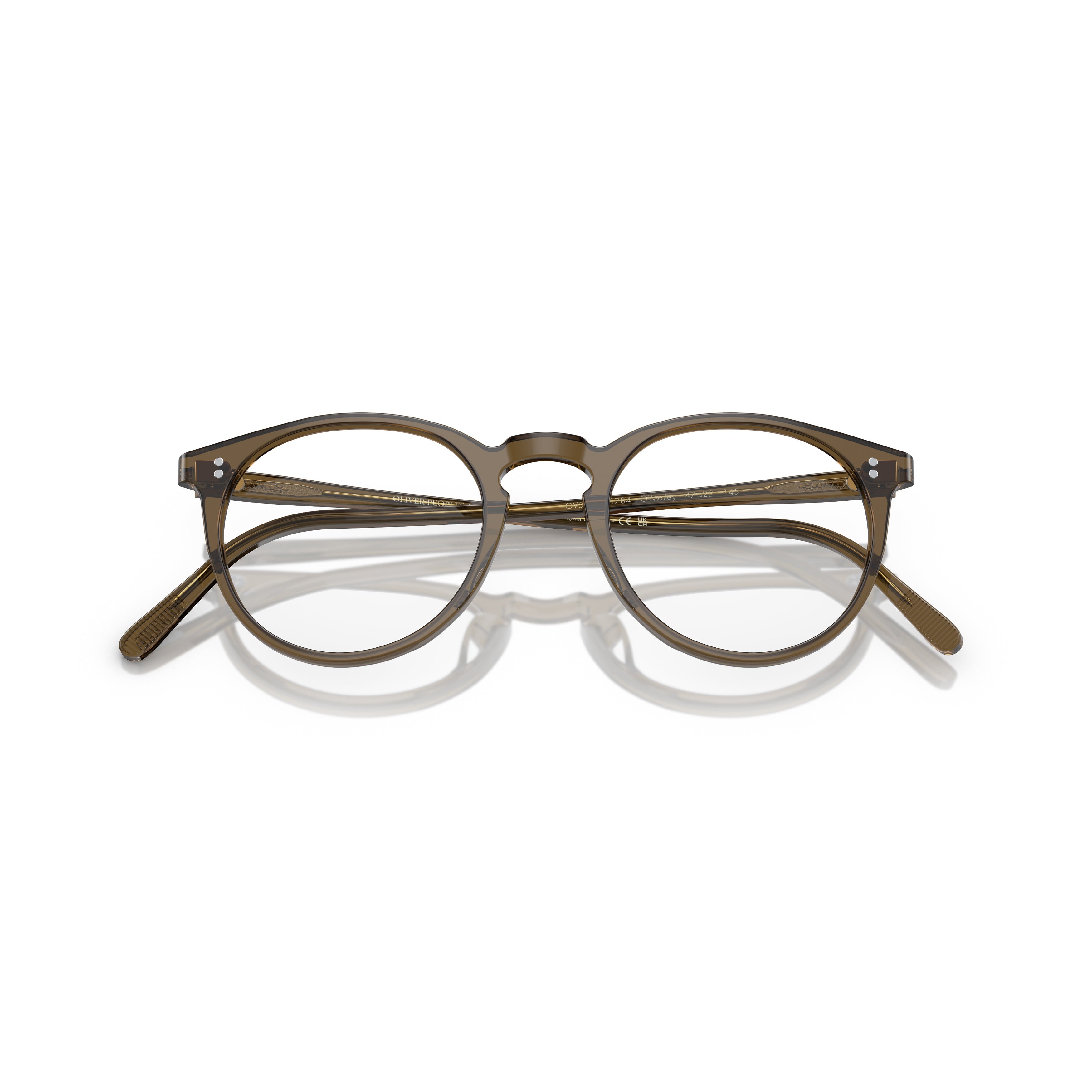 0ov5183 Round Acetate Eyeglasses with Keyhole Bridge