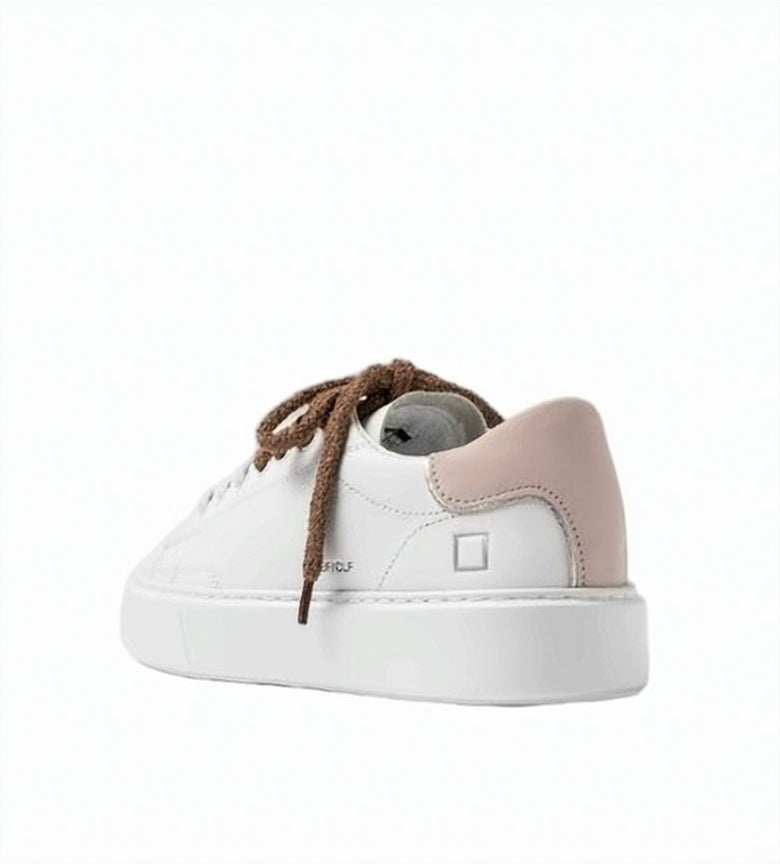 Sfera Calf Suede Heel Leather Sneakers