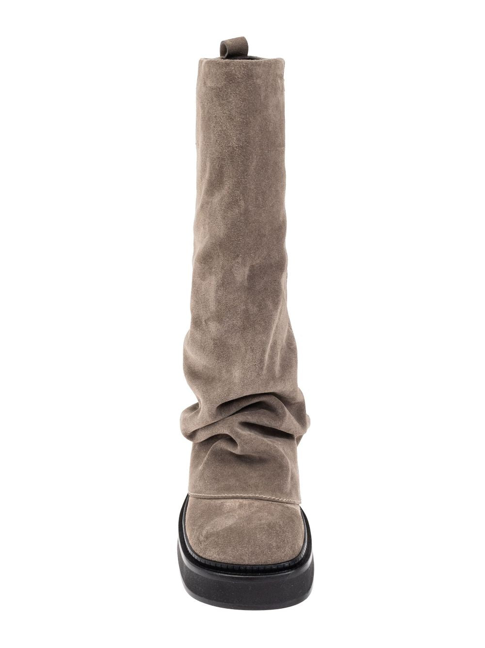 Miękkie, zamszowe, luźne buty bojowe