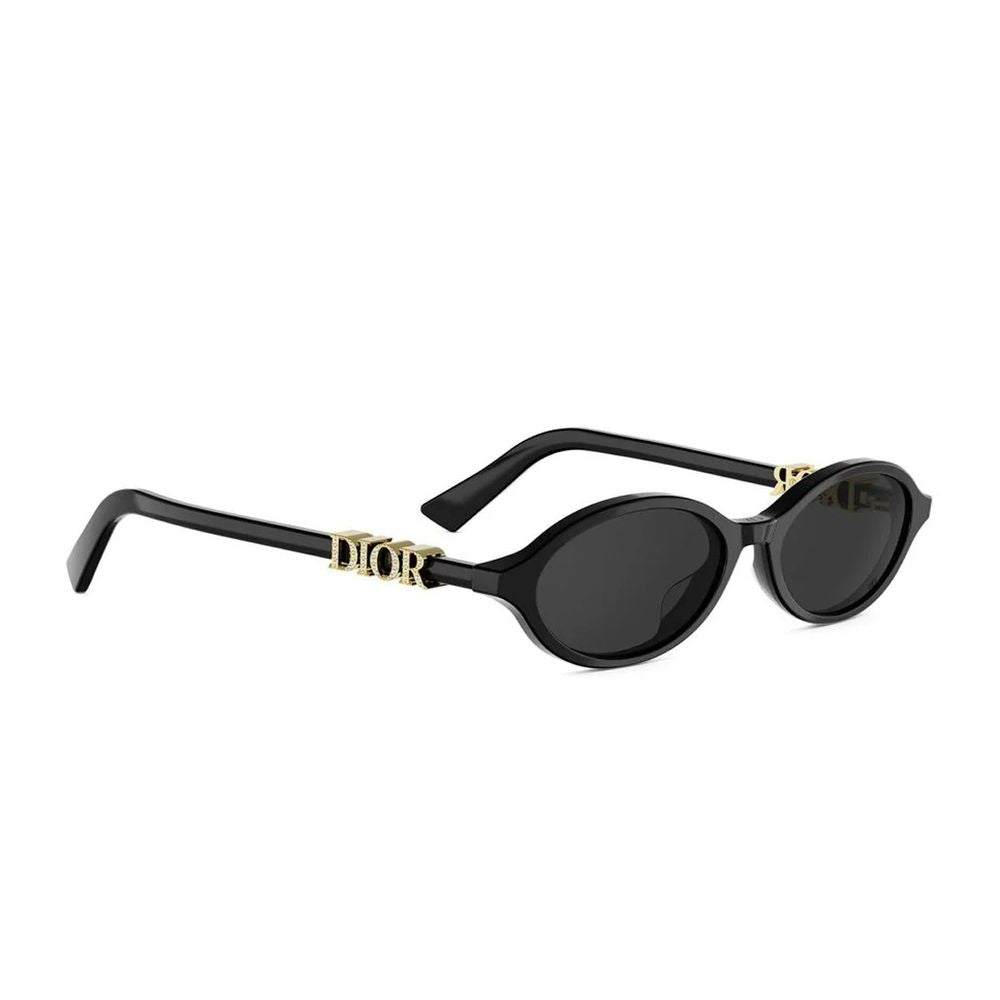 Treasure R1I Oval-Silhouette Black Acetate Diortreasure R1I Sunglasses
