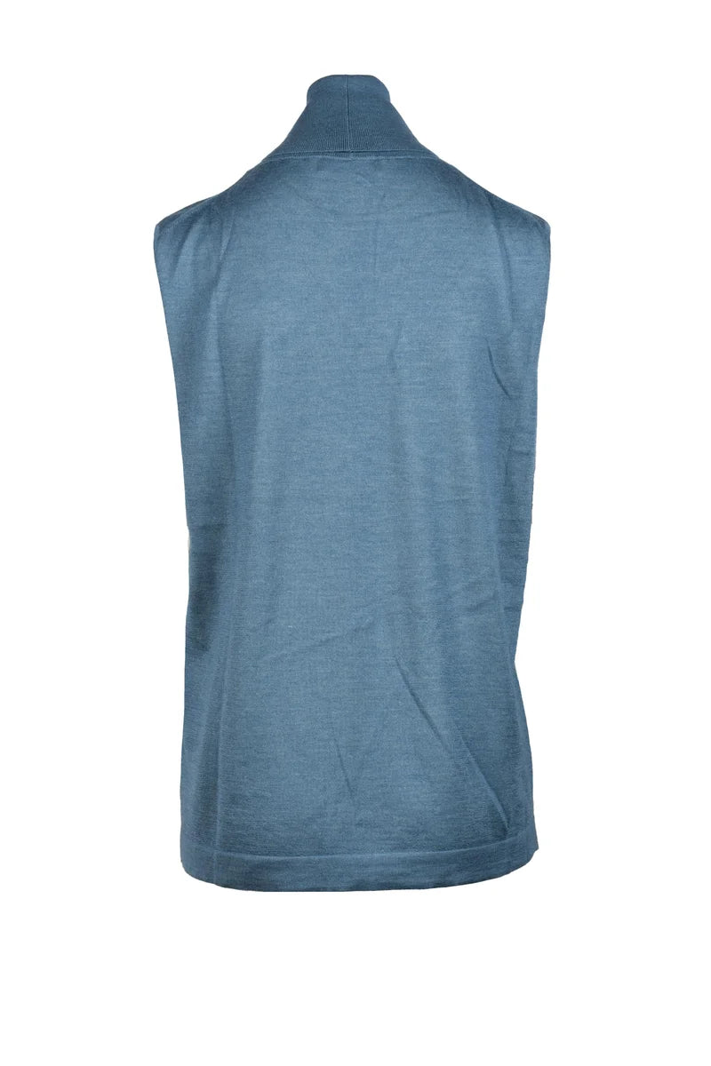 Cashmere Silk Sweater - Blue