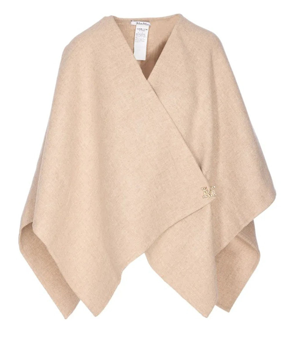 Draped Alpaca Blend Cape