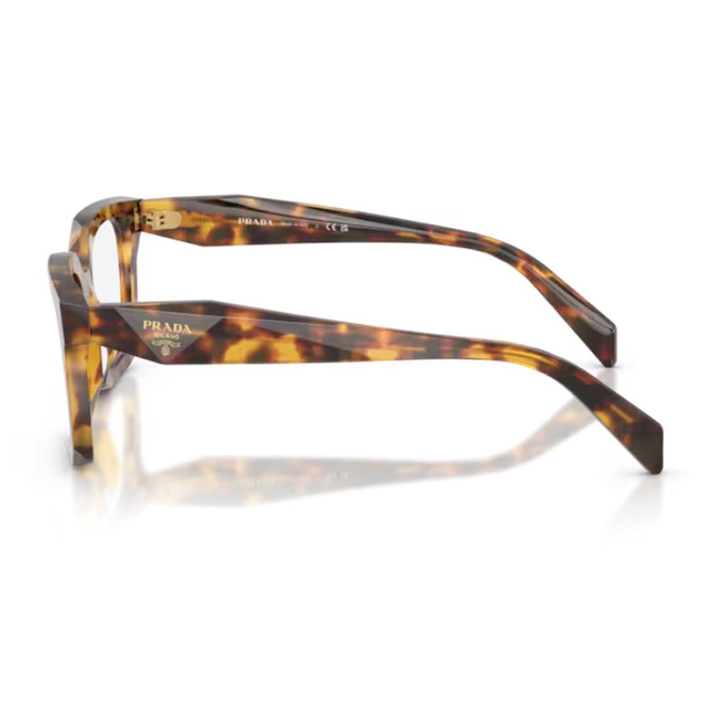 Pr C08V Square Honey-Tortoiseshell Acetate Optical Frame