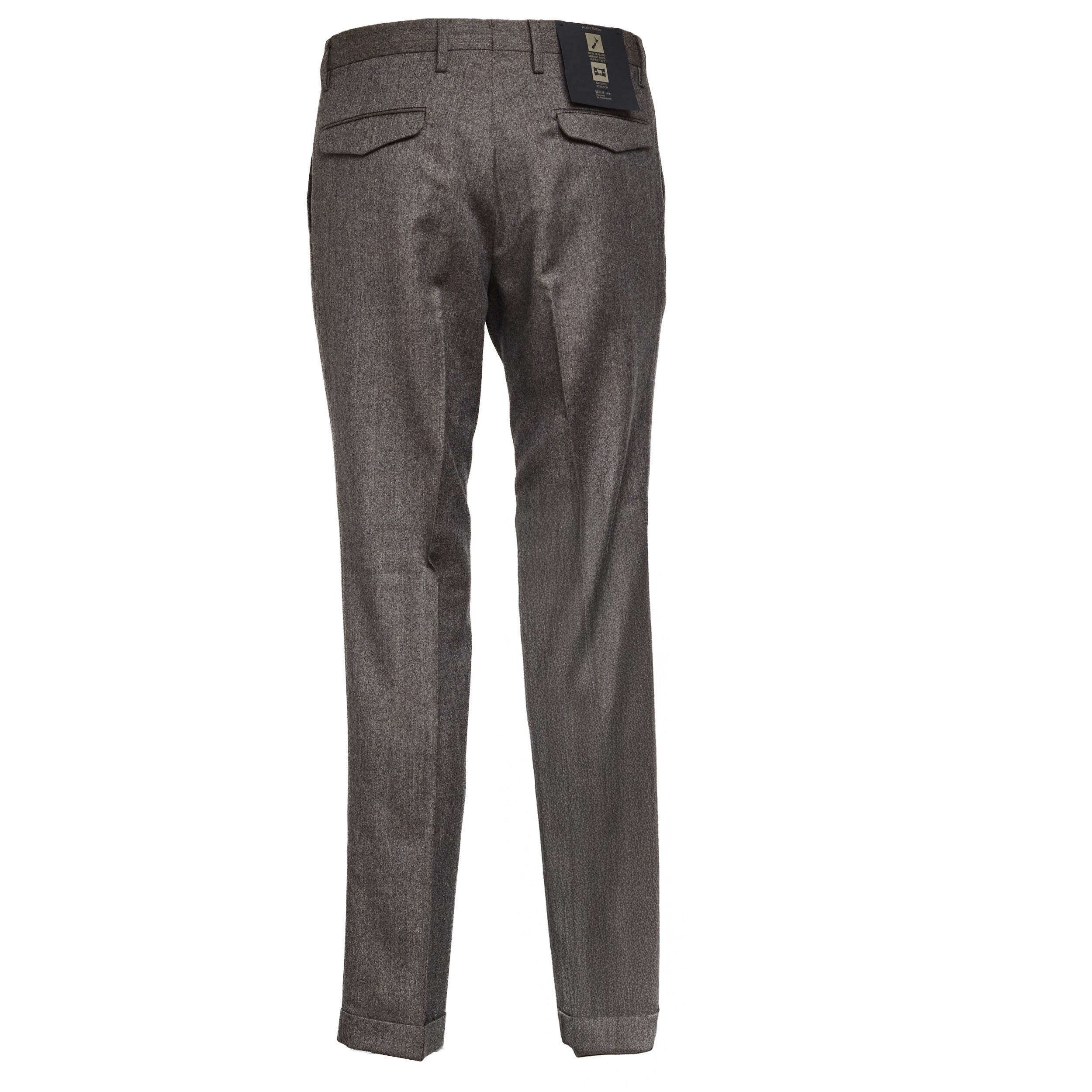 Chocolate Brown Wool Trousers