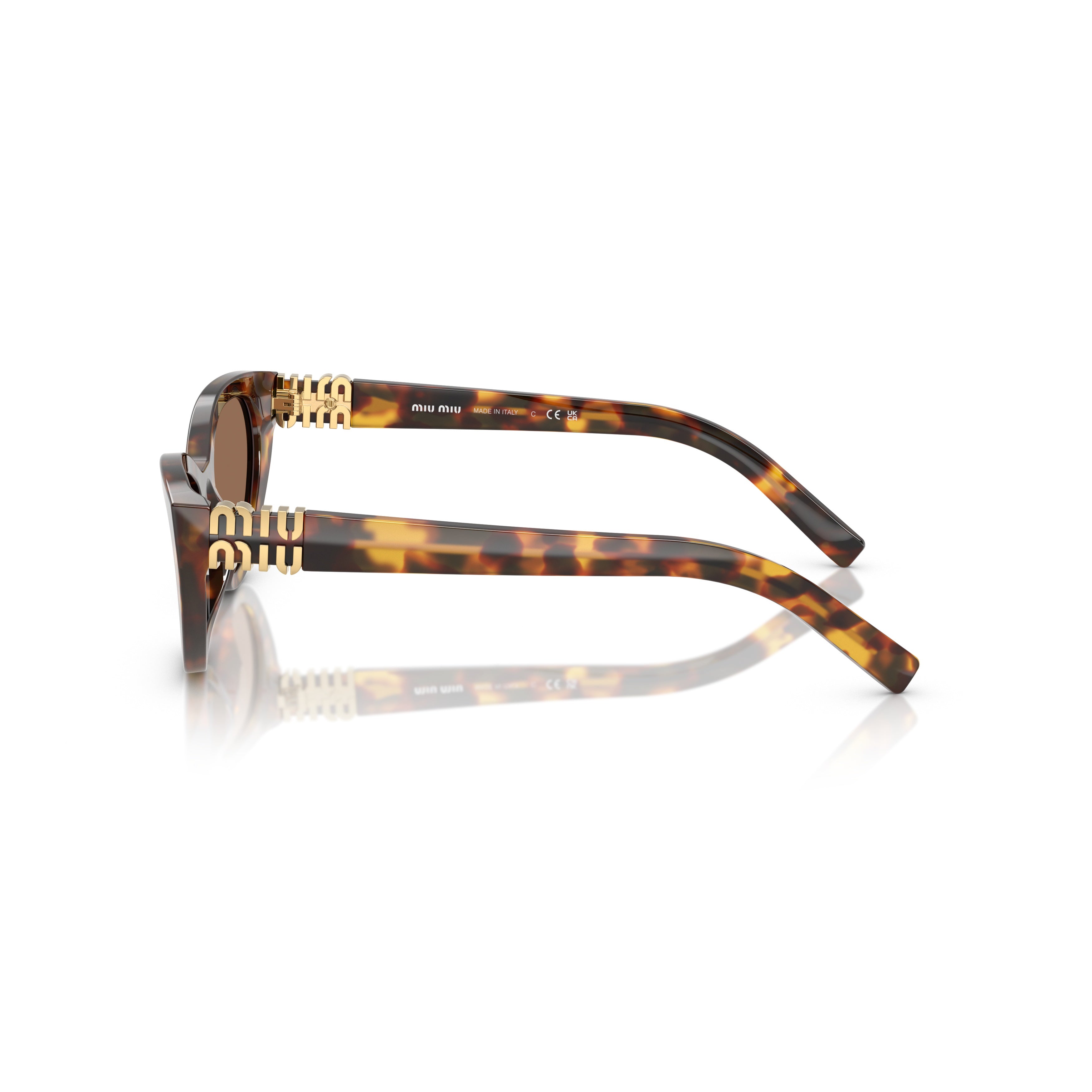 0mu A04s Cat-Eye Tortoiseshell Sunglasses