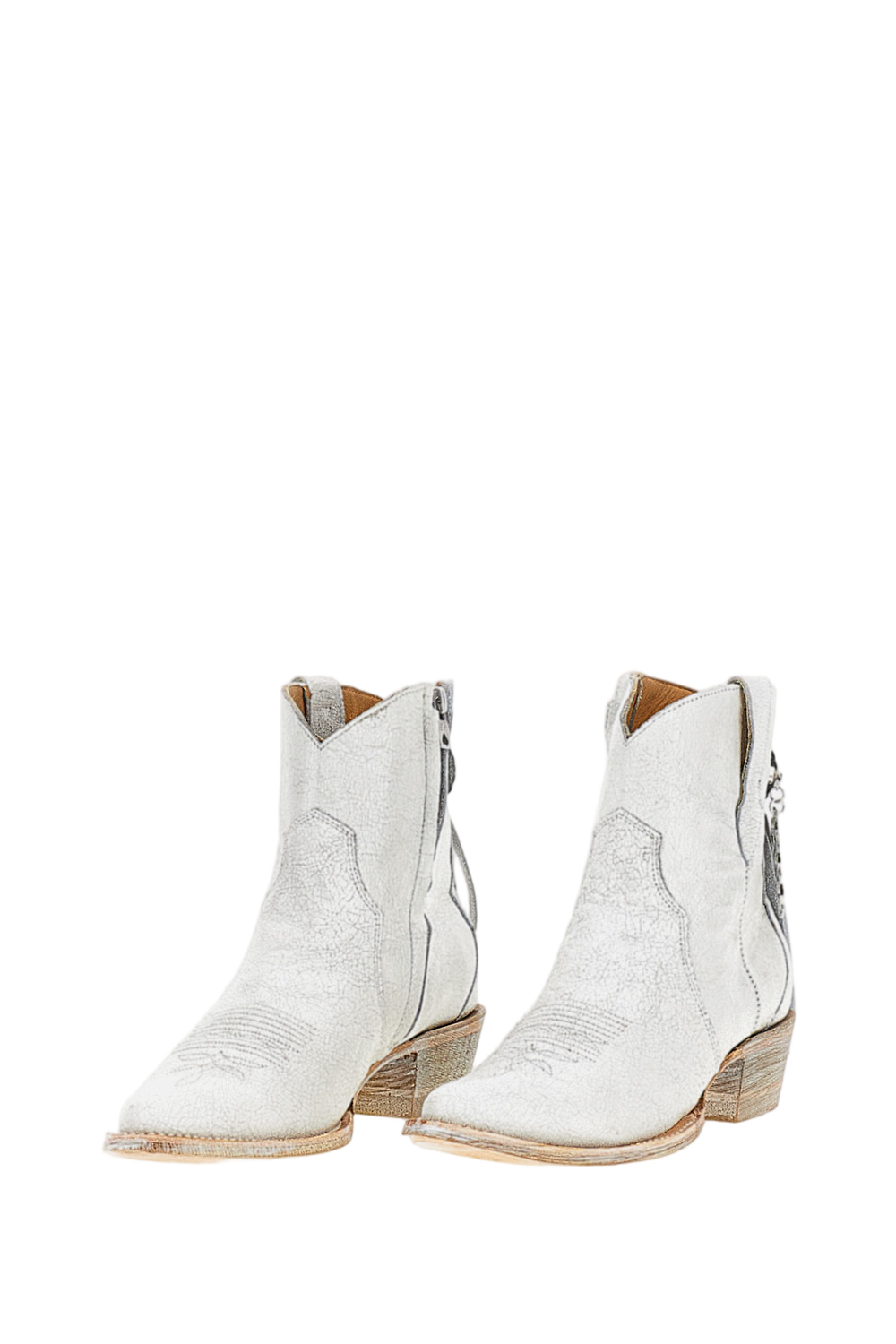 White Leather Boots