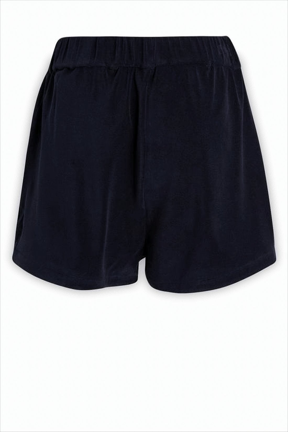 Relaxed Fit Cotton And Nylon Blend Shorts With Minimalist Design