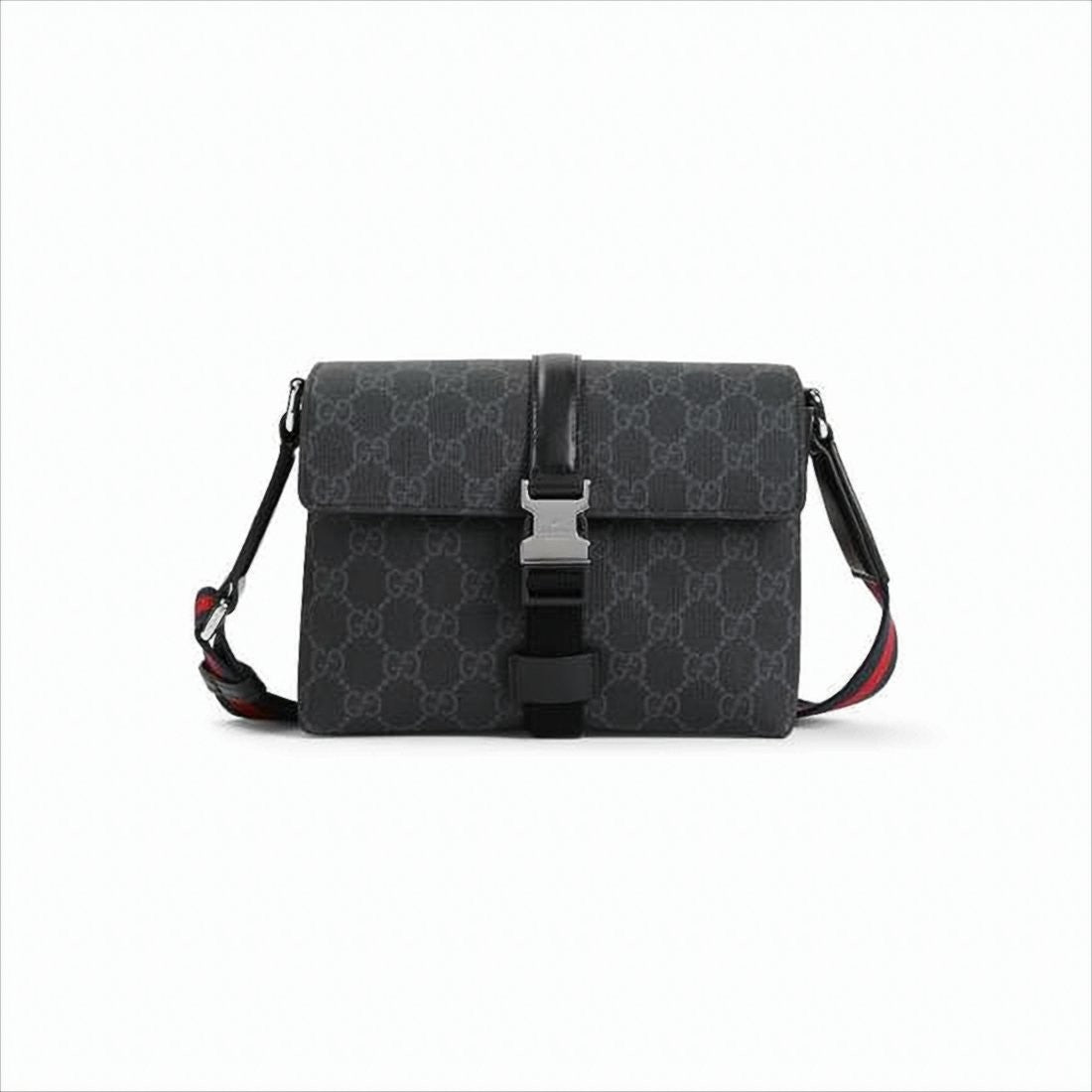 Canvas Monogram Crossbody Bag