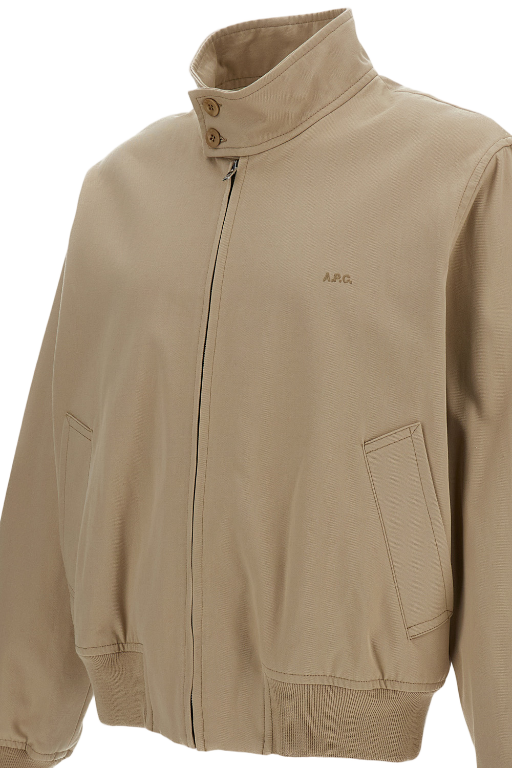 Zipped Bomber Jacket