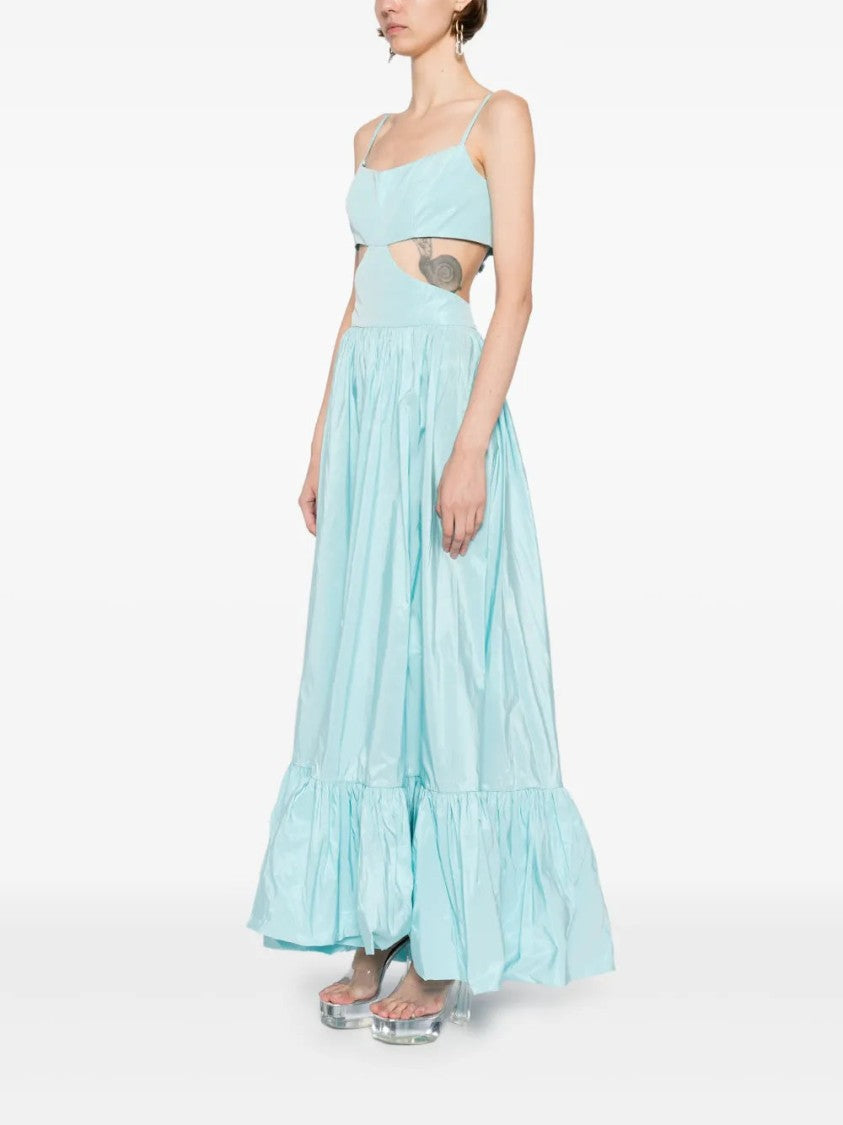 Taffeta Midi Dress