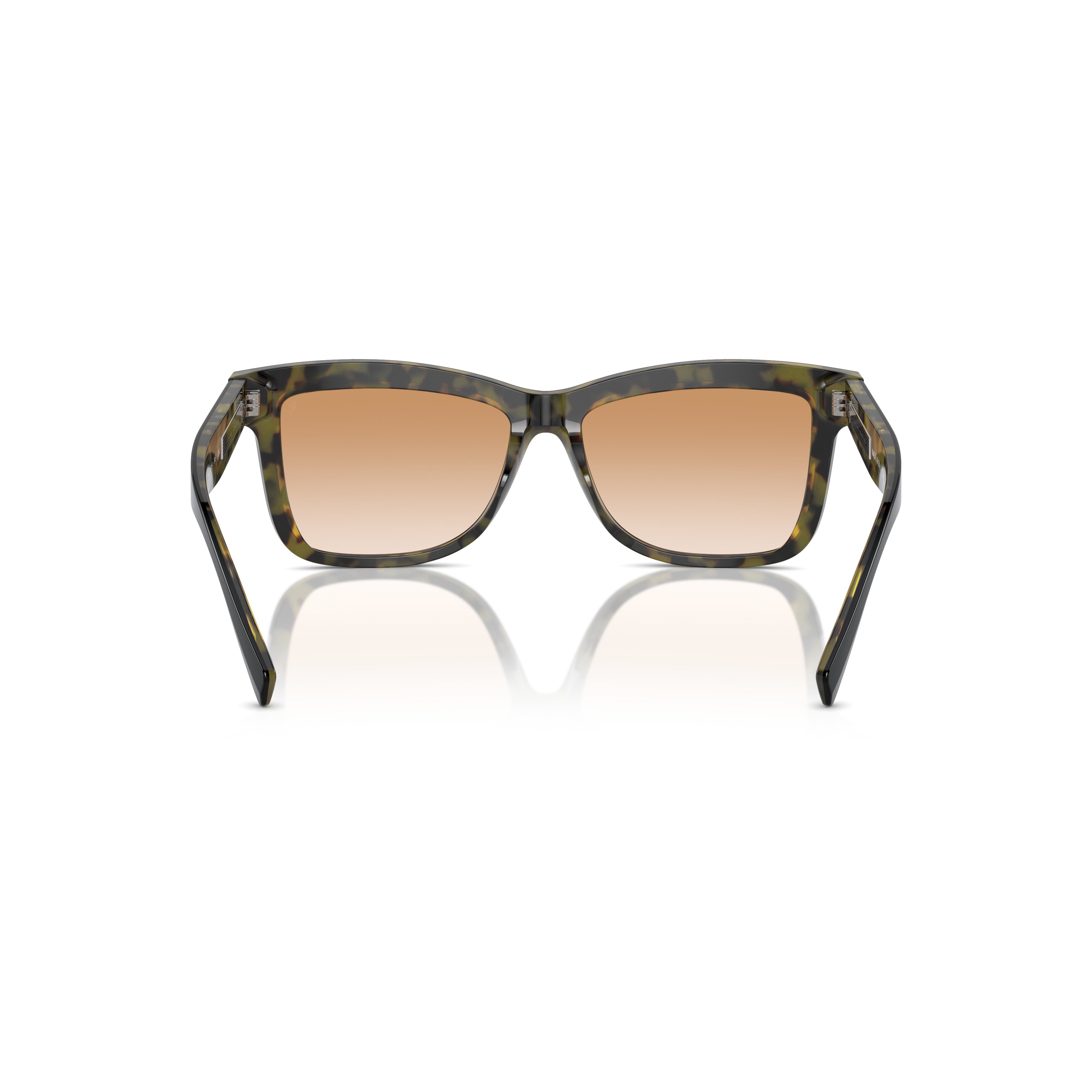 0bc4009s Bold Rectangular Acetate Sunglasses with Tortoiseshell Arms