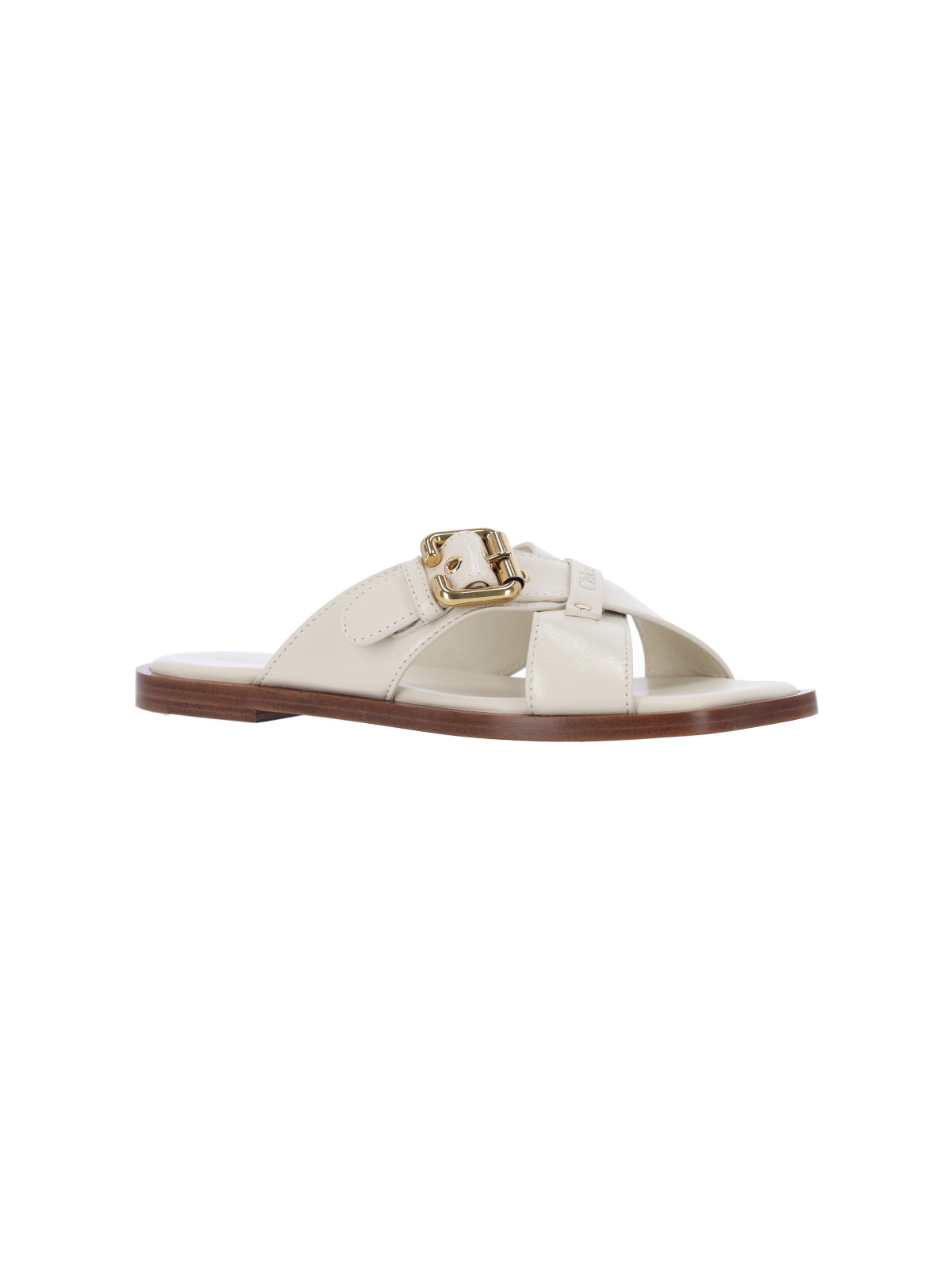 "Nil" Sandals – White