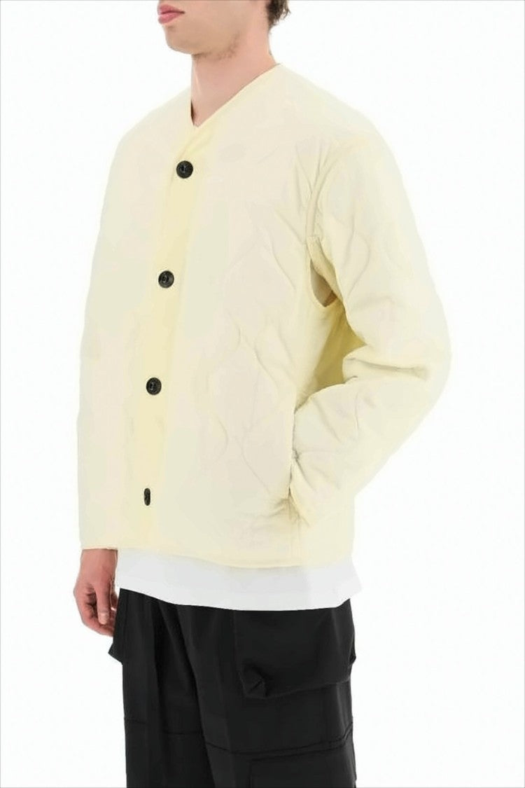 Quilted Padded Jacket with Design