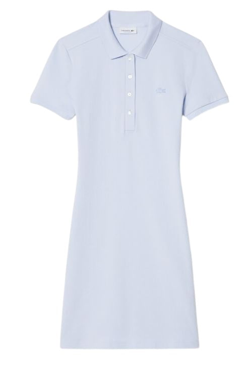Fitted Stretch Cotton Piqué Mini Dress