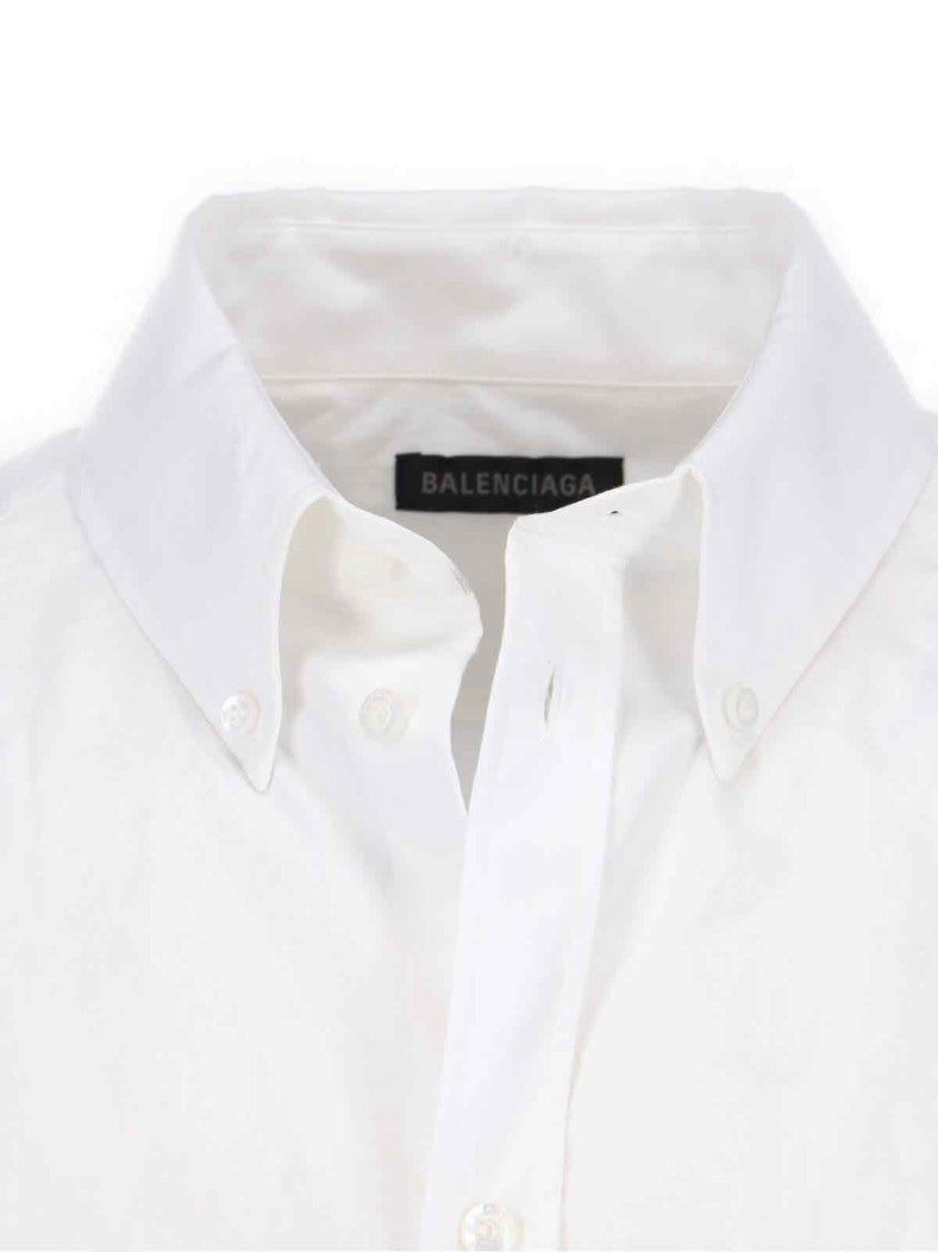 Oversized White Cotton Shirt