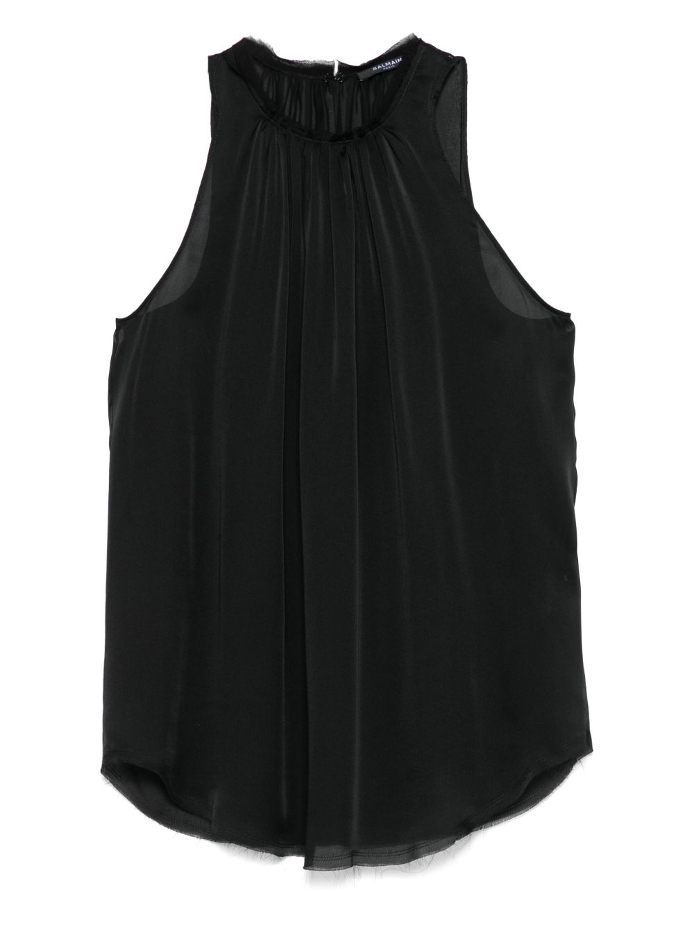 Sleeveless Black Top