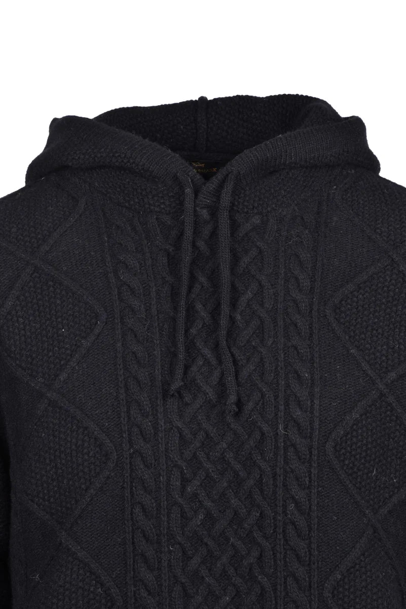Knitted Sweater - Black