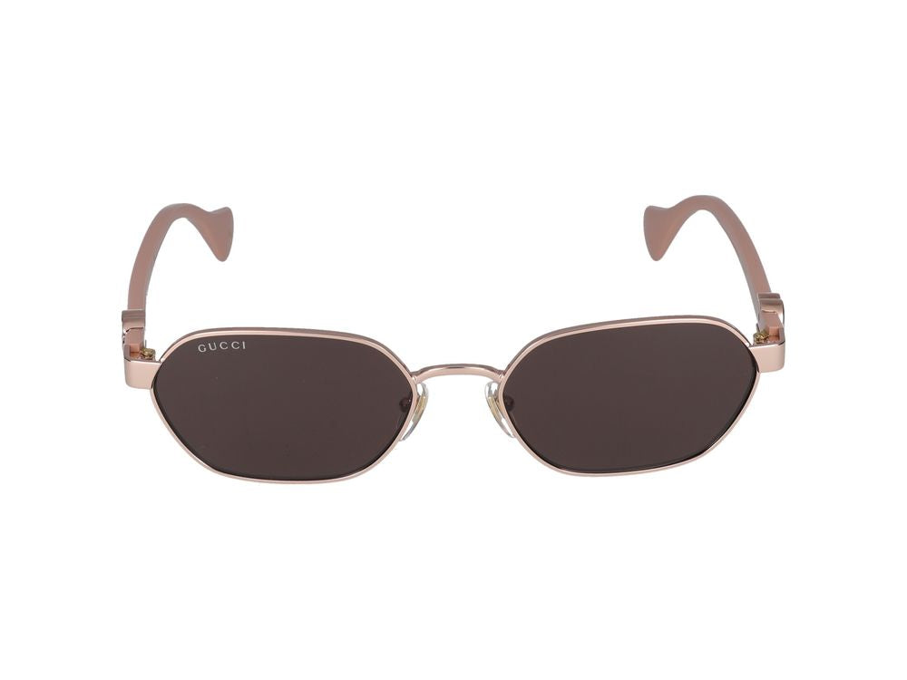Sunglasses Gucci GG1593S 003 gold pink violet 56/18/140