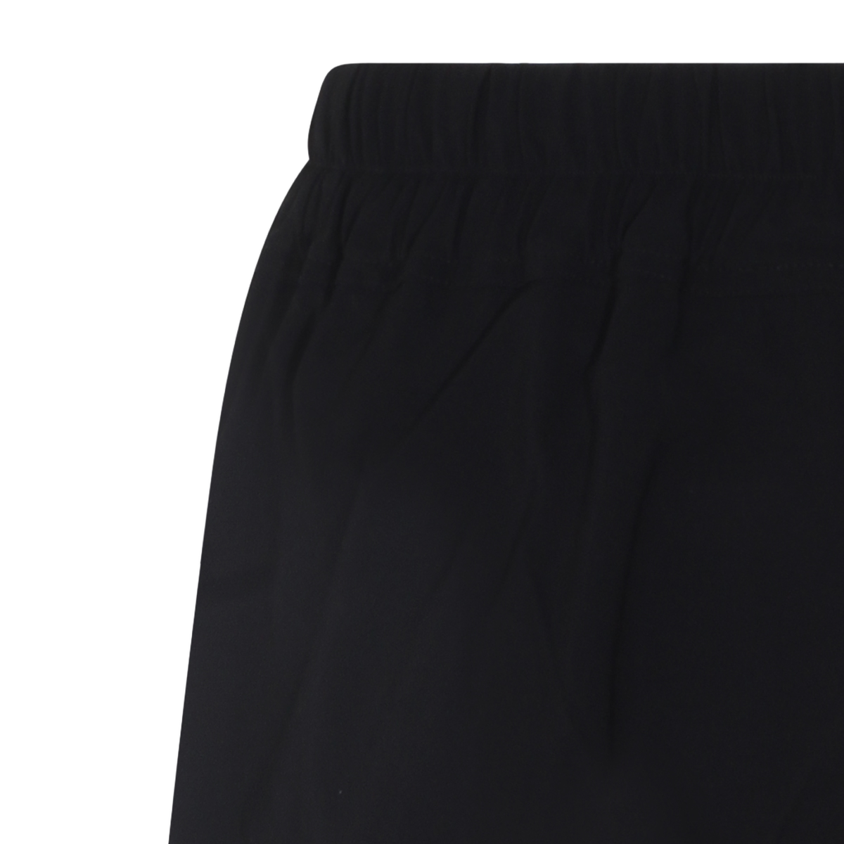 Black Shorts with Contrasting Drawstring