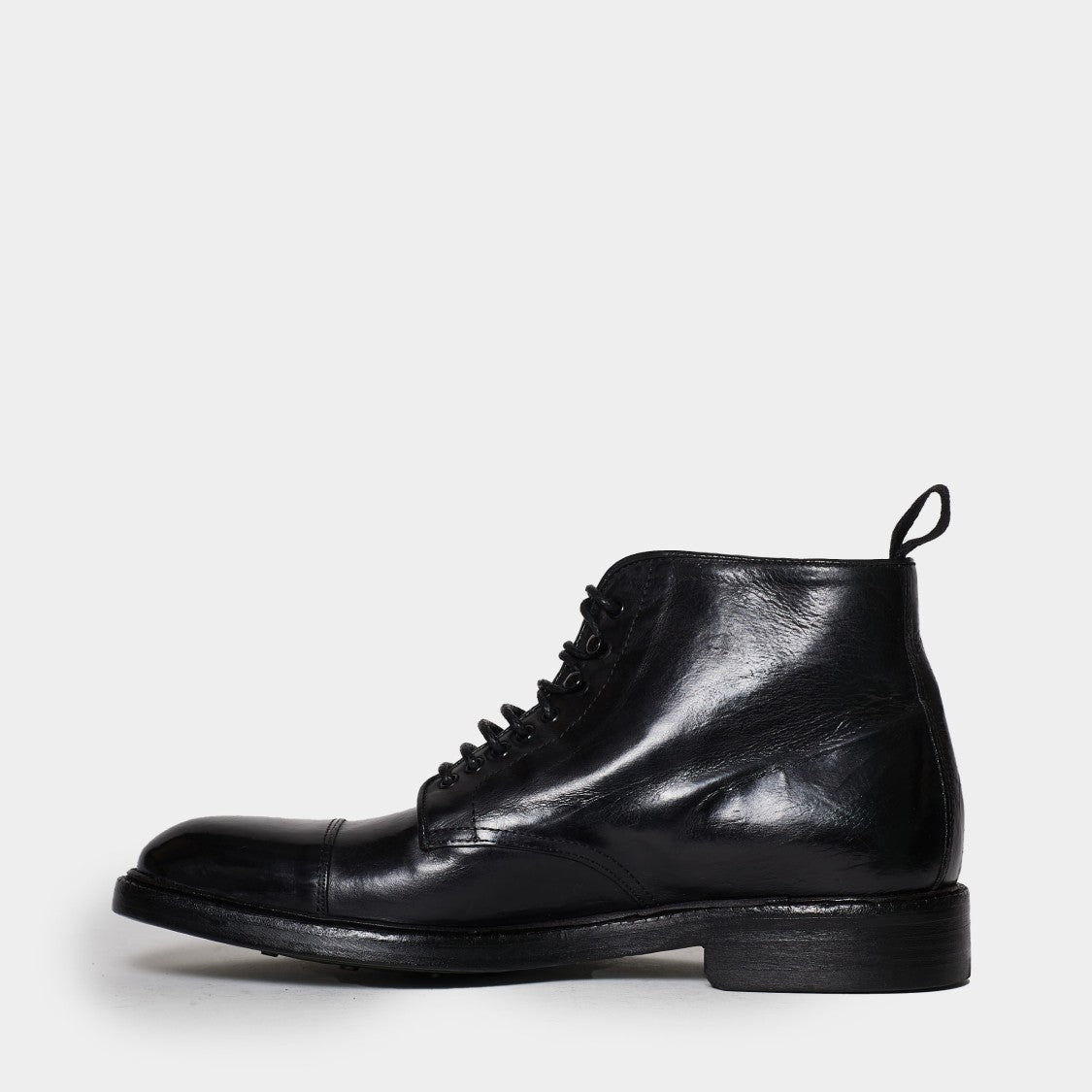 Black High Ankle Boot