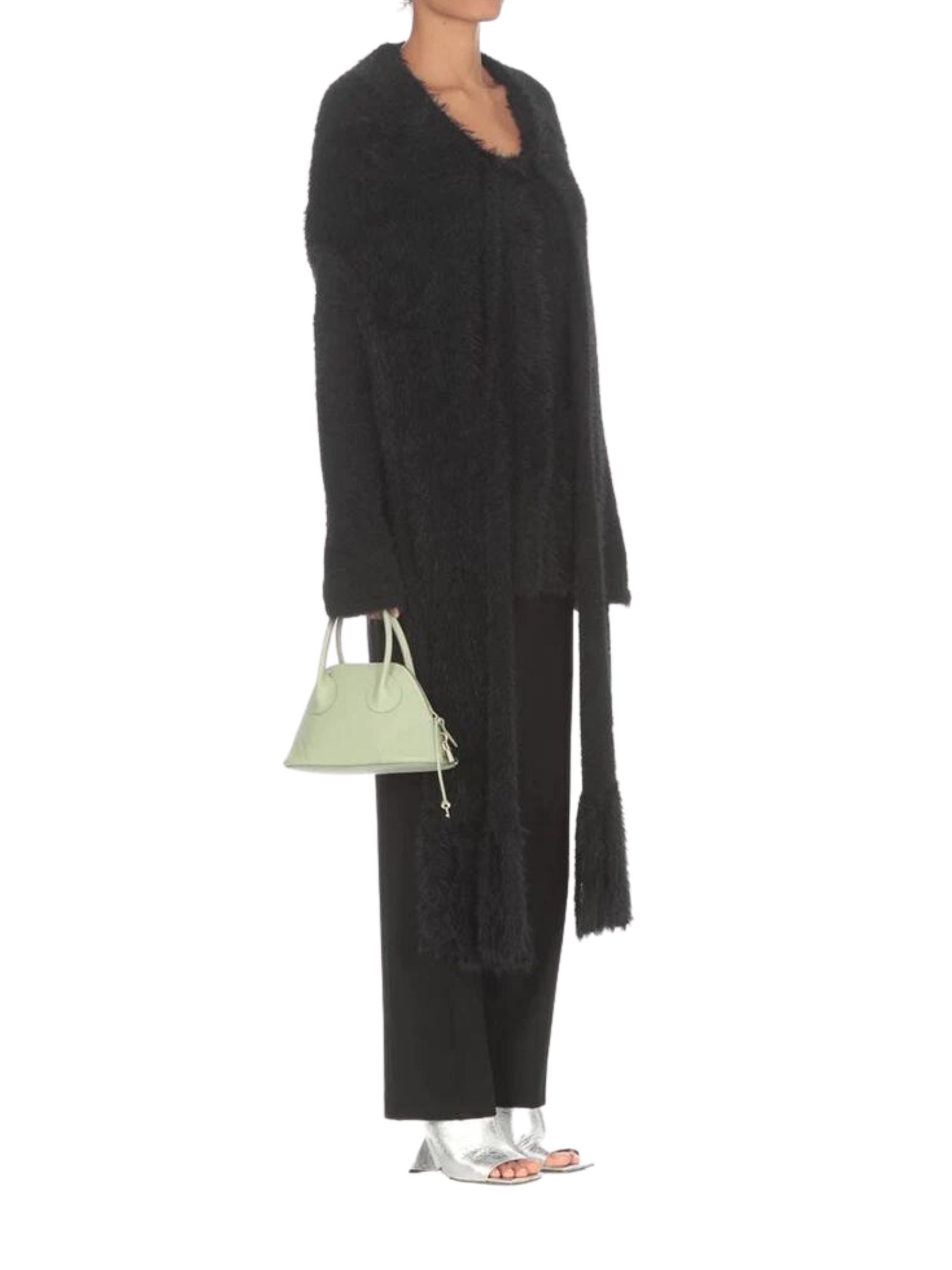 Black Straight Leg Trouser