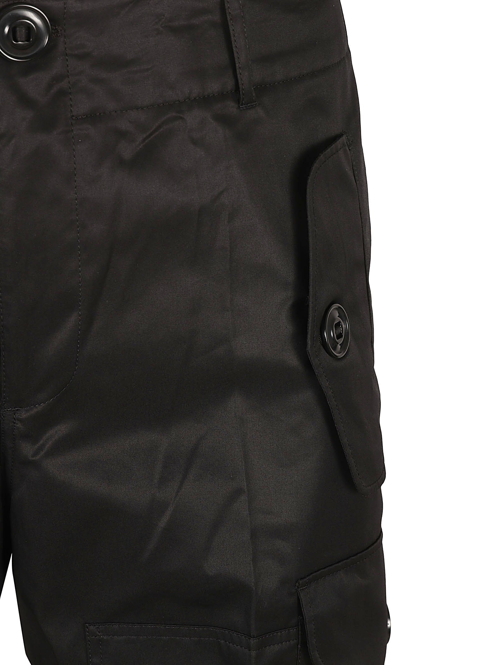 Tailored Black Trousers with Classic Waistband