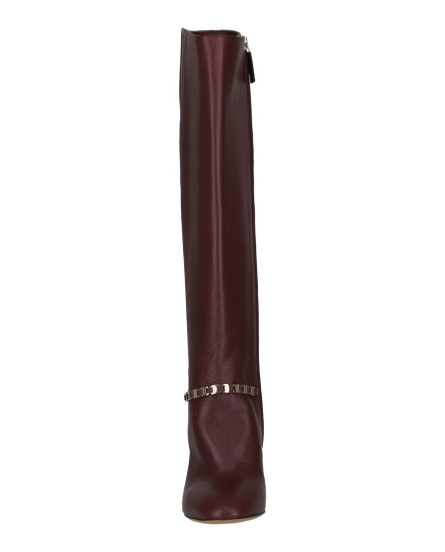 Triba Leather Knee-High Boots