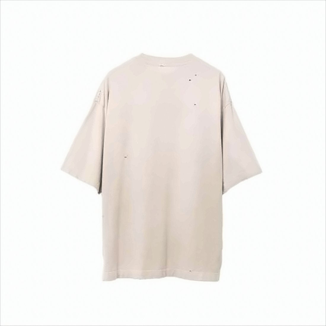 Distressed Short-Sleeve T-Shirt with Pocket Detail