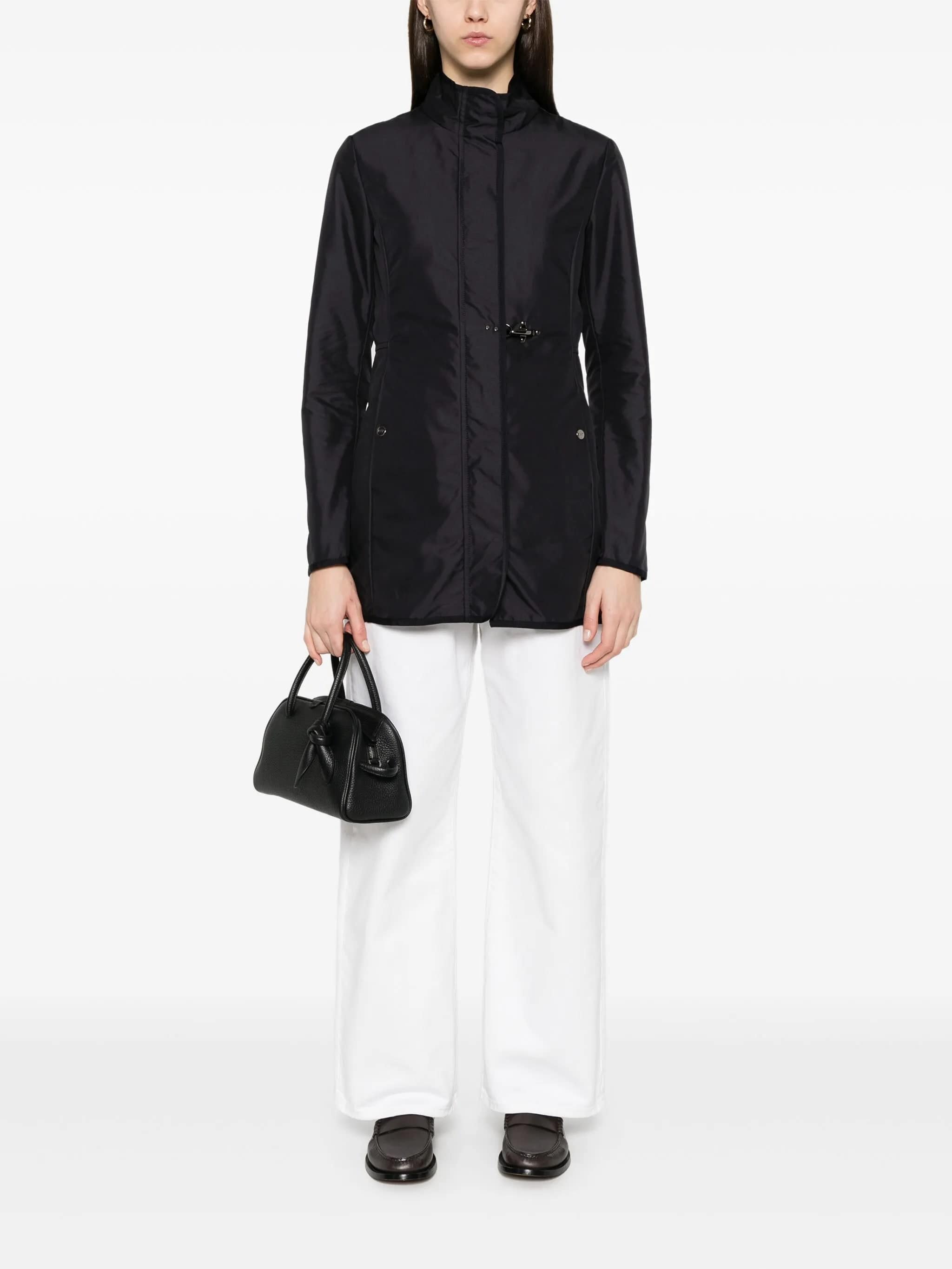 Easy Virginia High Collar Dual Closure Coat