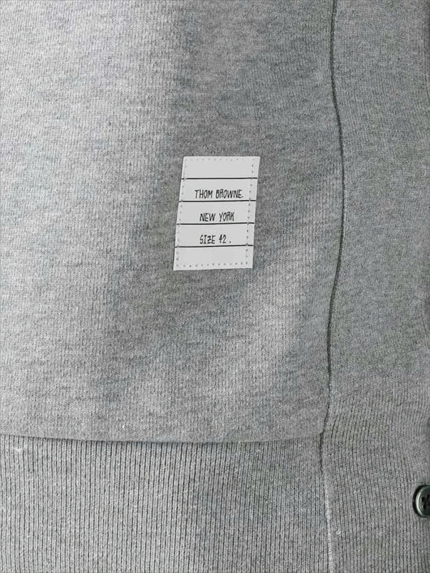Long-Sleeve Sweatshirt with Signature Stripes