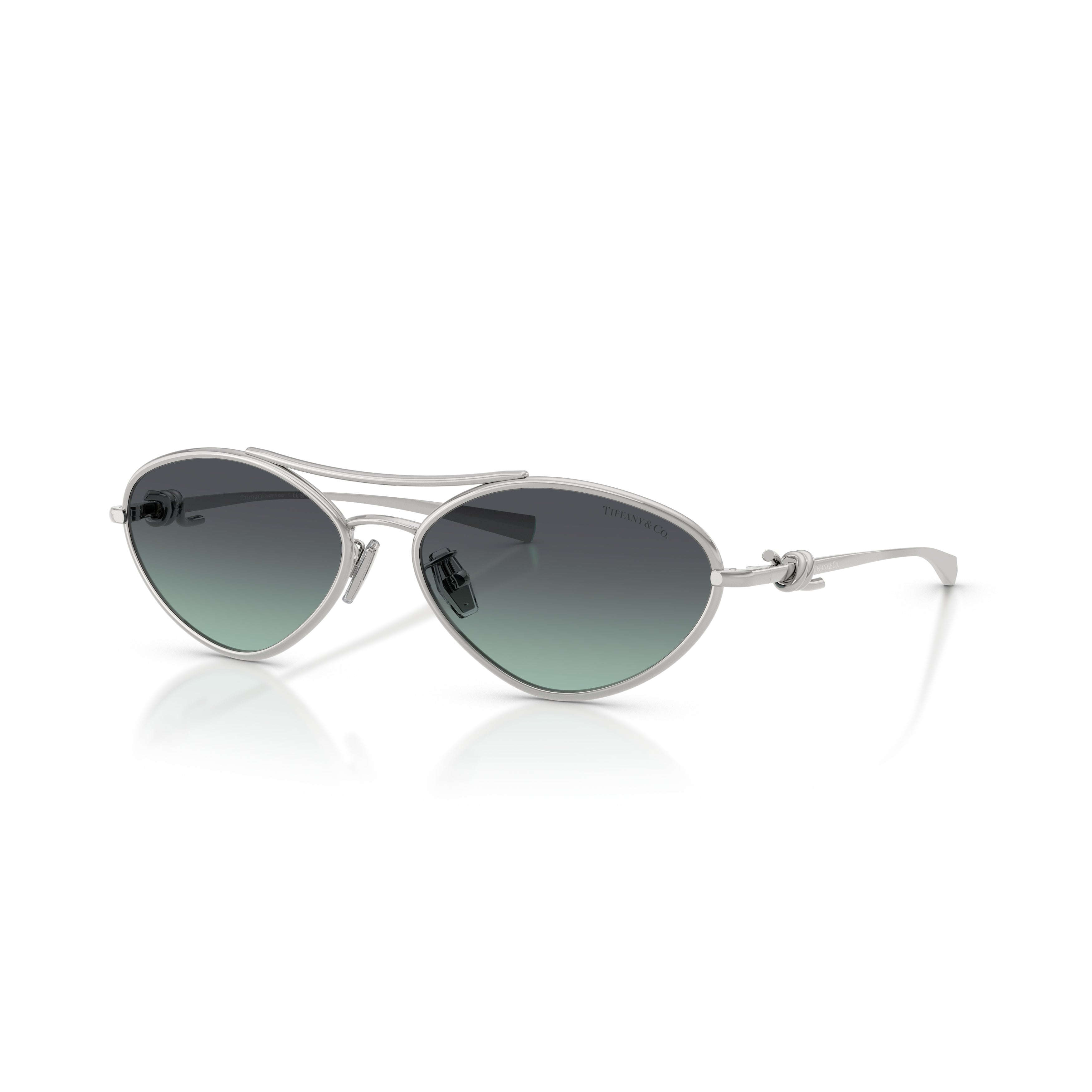 0tf3117 Teardrop Gradient Tint Sunglasses