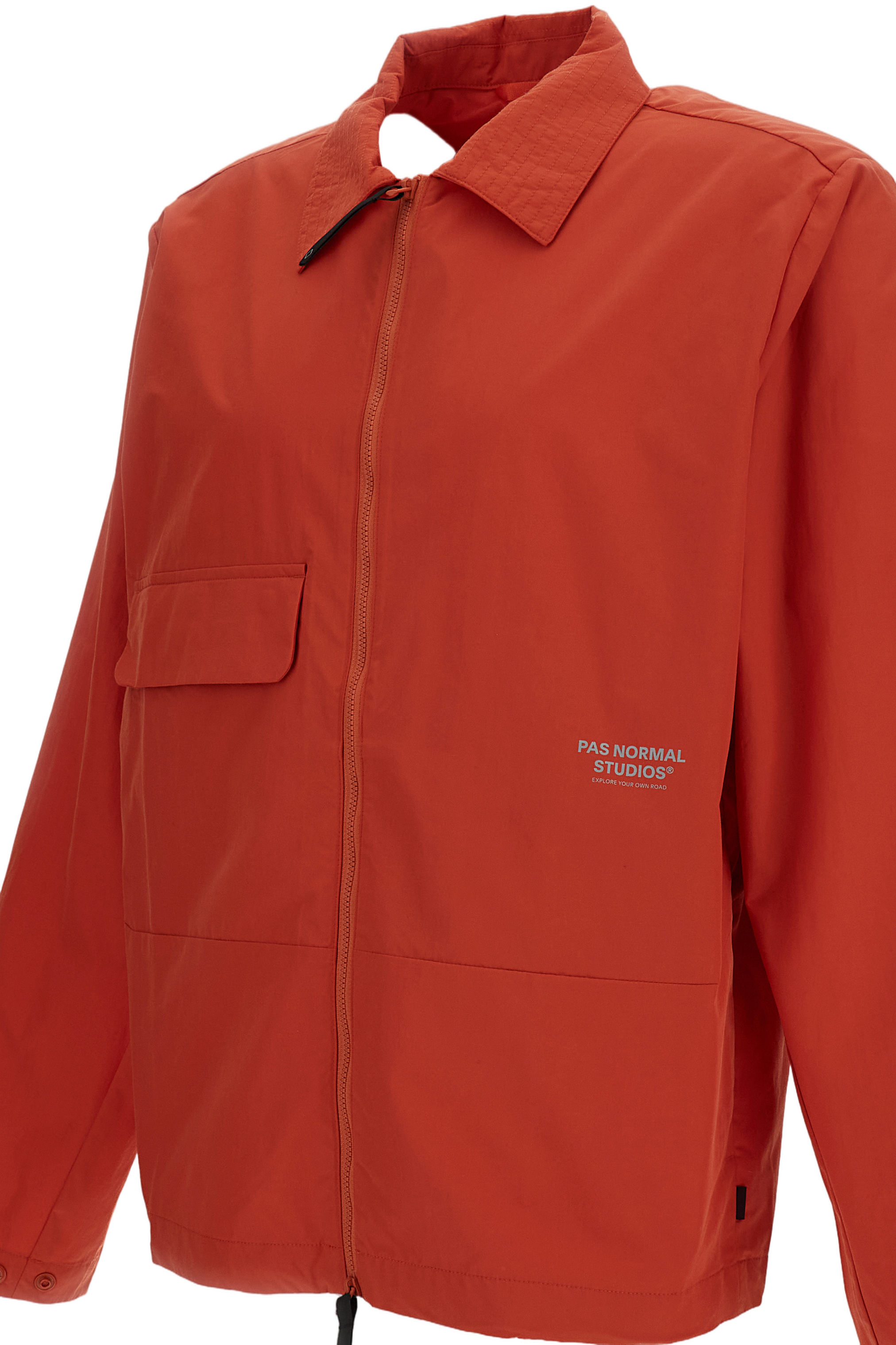 Orange Off-Race Utility Jacket