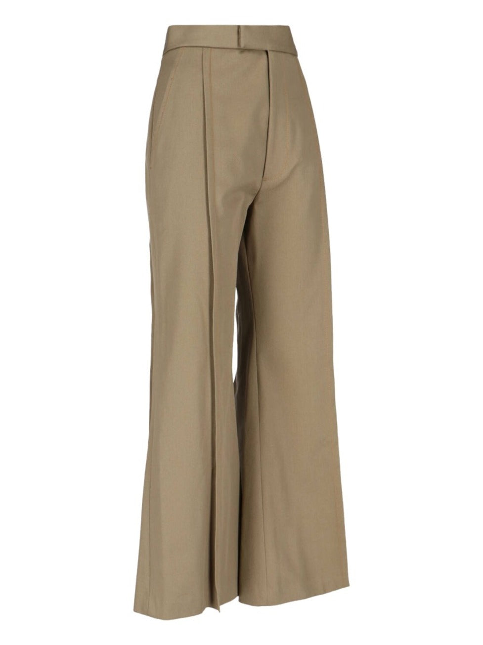 Pinched' Palazzo Pants – Brown