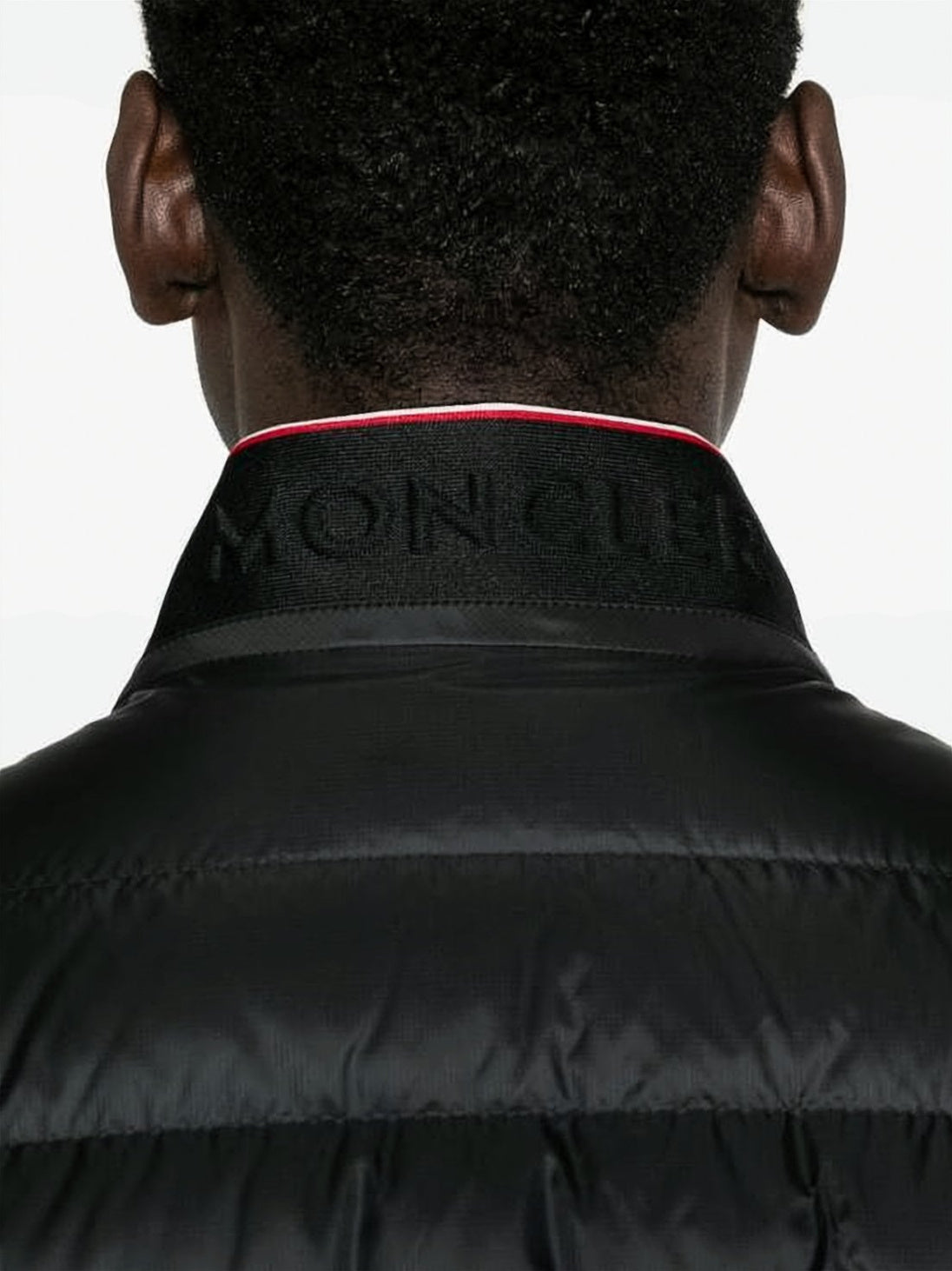 Quilted Puffer Jacket with High Collar
