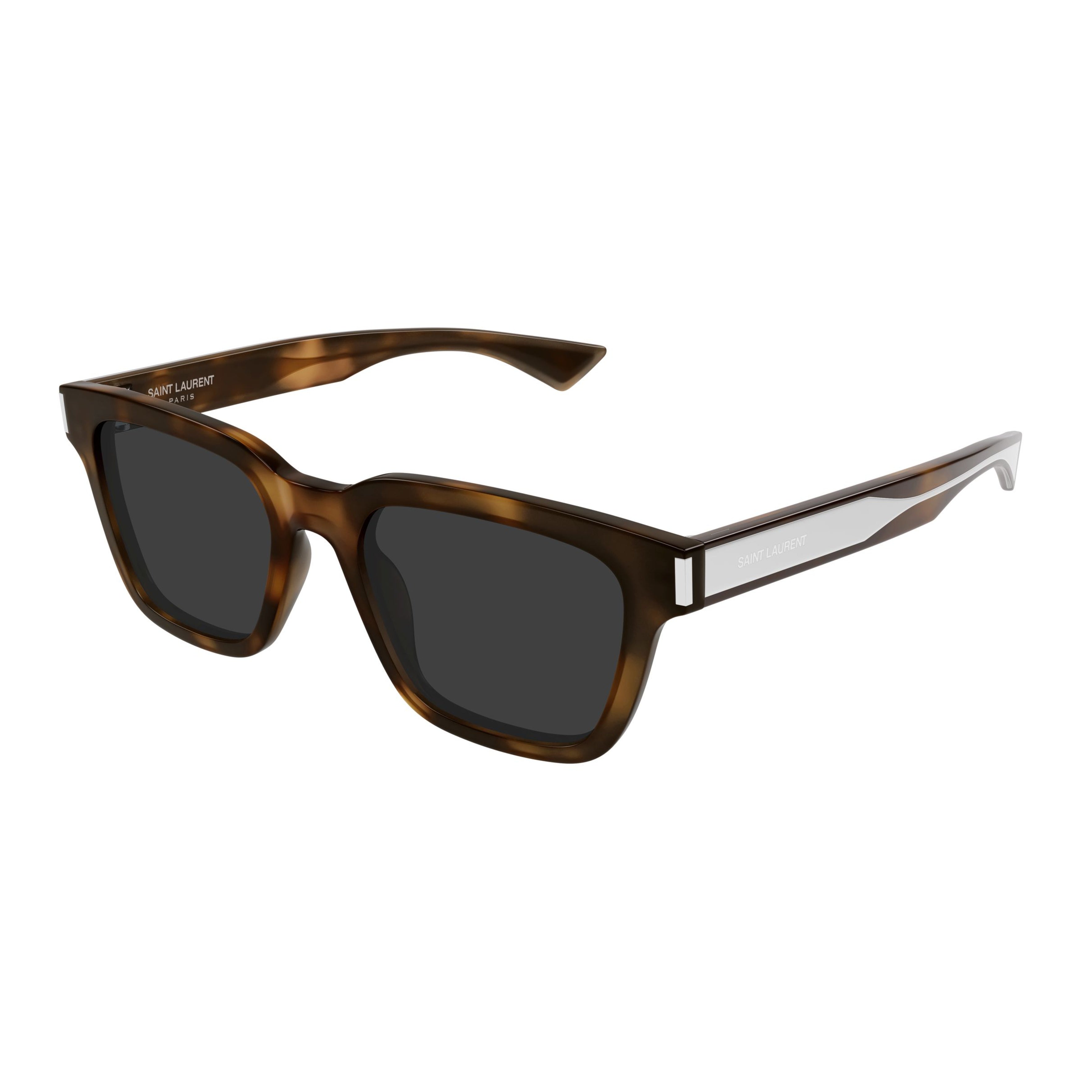 Sl 790 Bold Rectangular Tortoiseshell Sunglasses