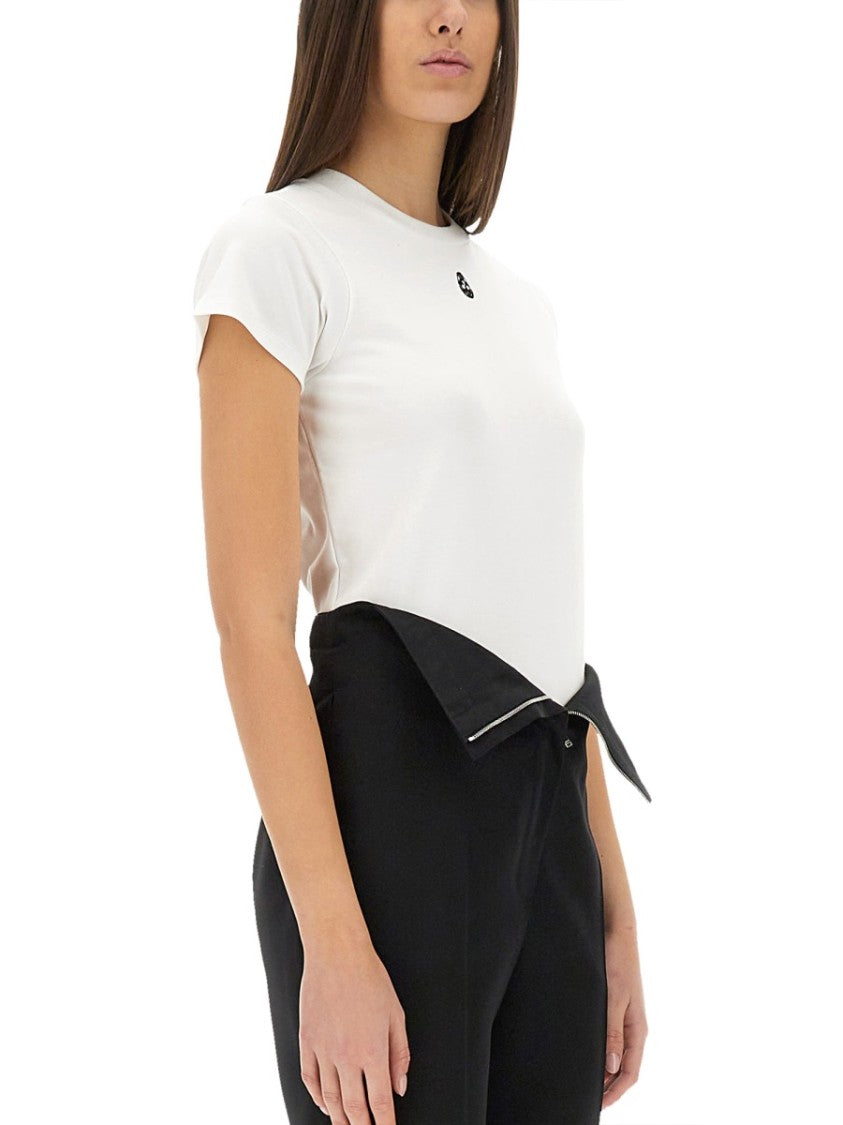 T-Shirt With "Skull" Embroidery